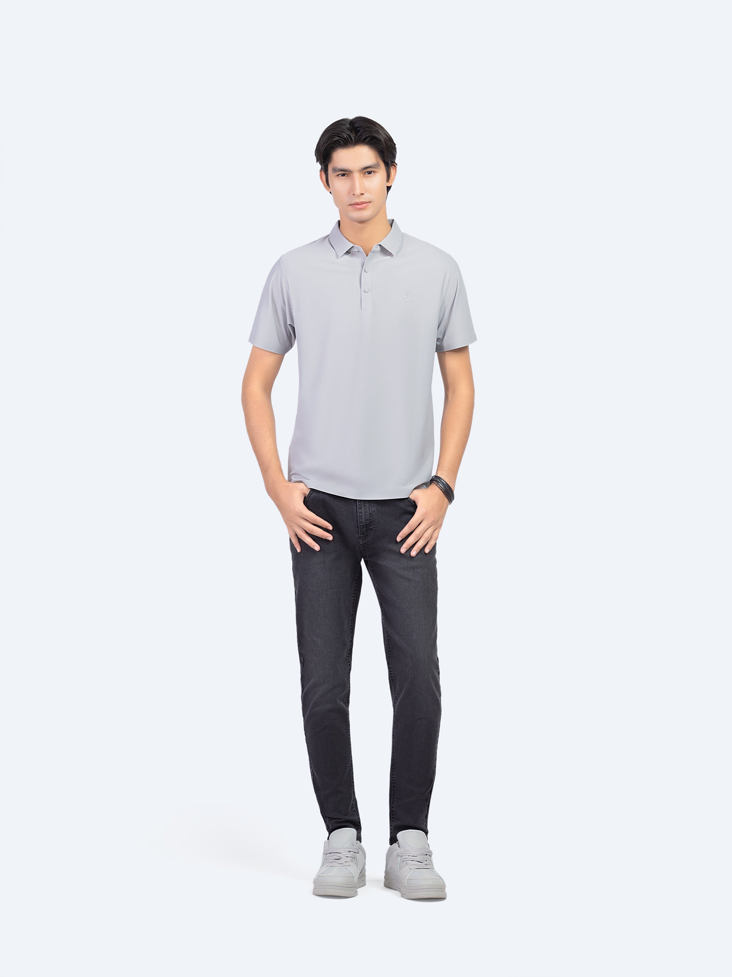Nylon Textured Polo - FMTCP5-089
