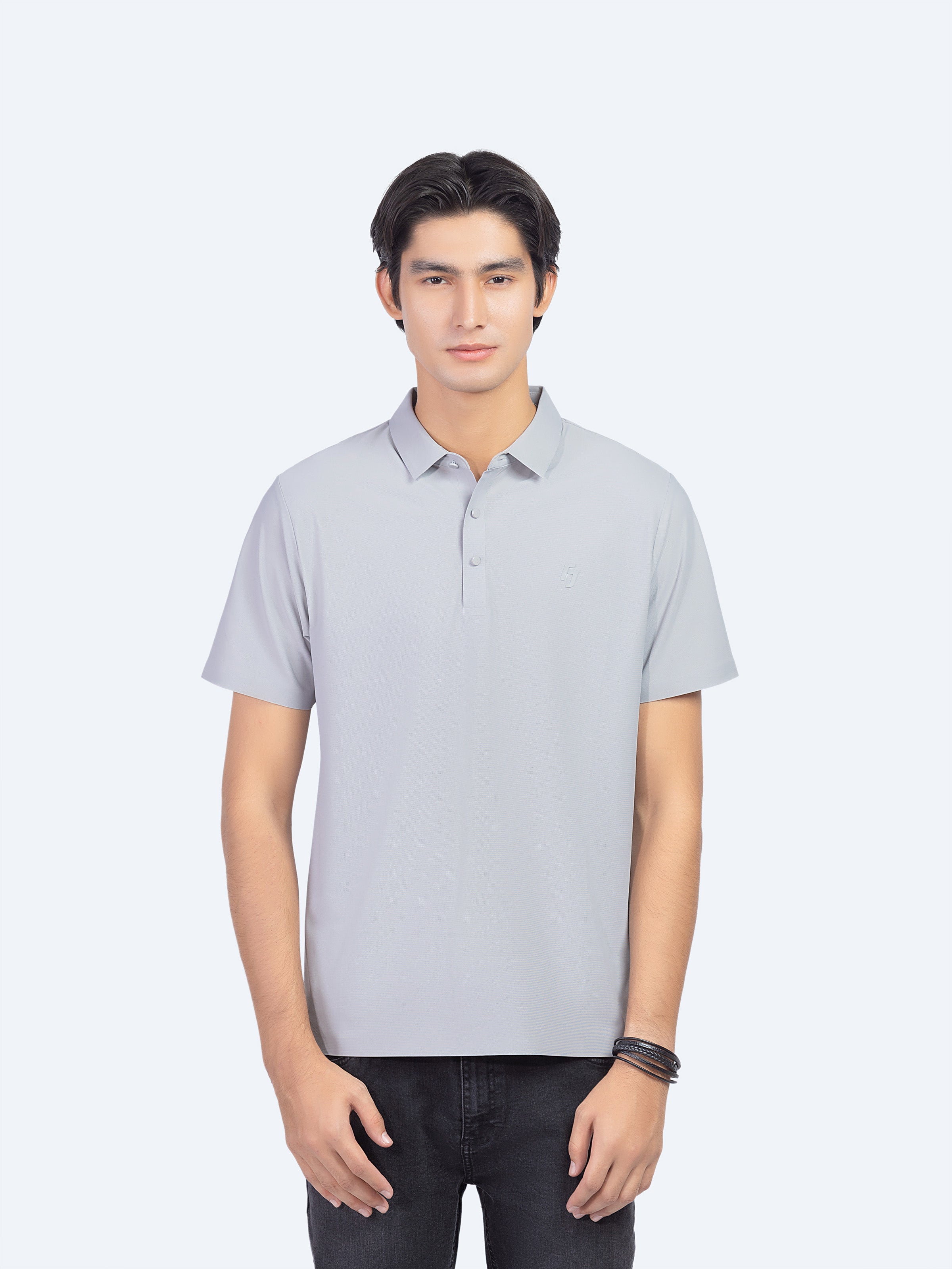 Nylon Textured Polo - FMTCP5-089