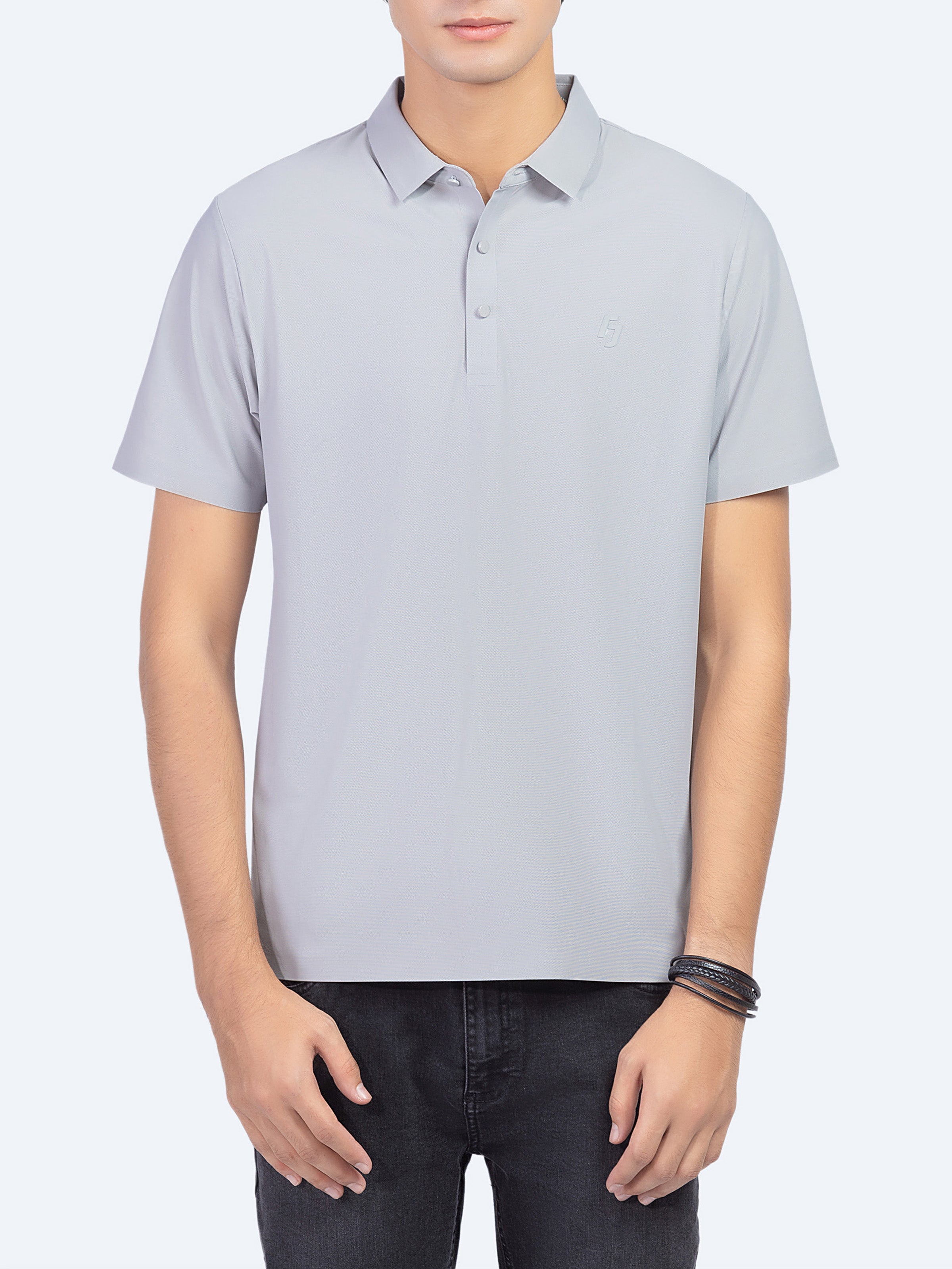 Nylon Textured Polo - FMTCP5-089