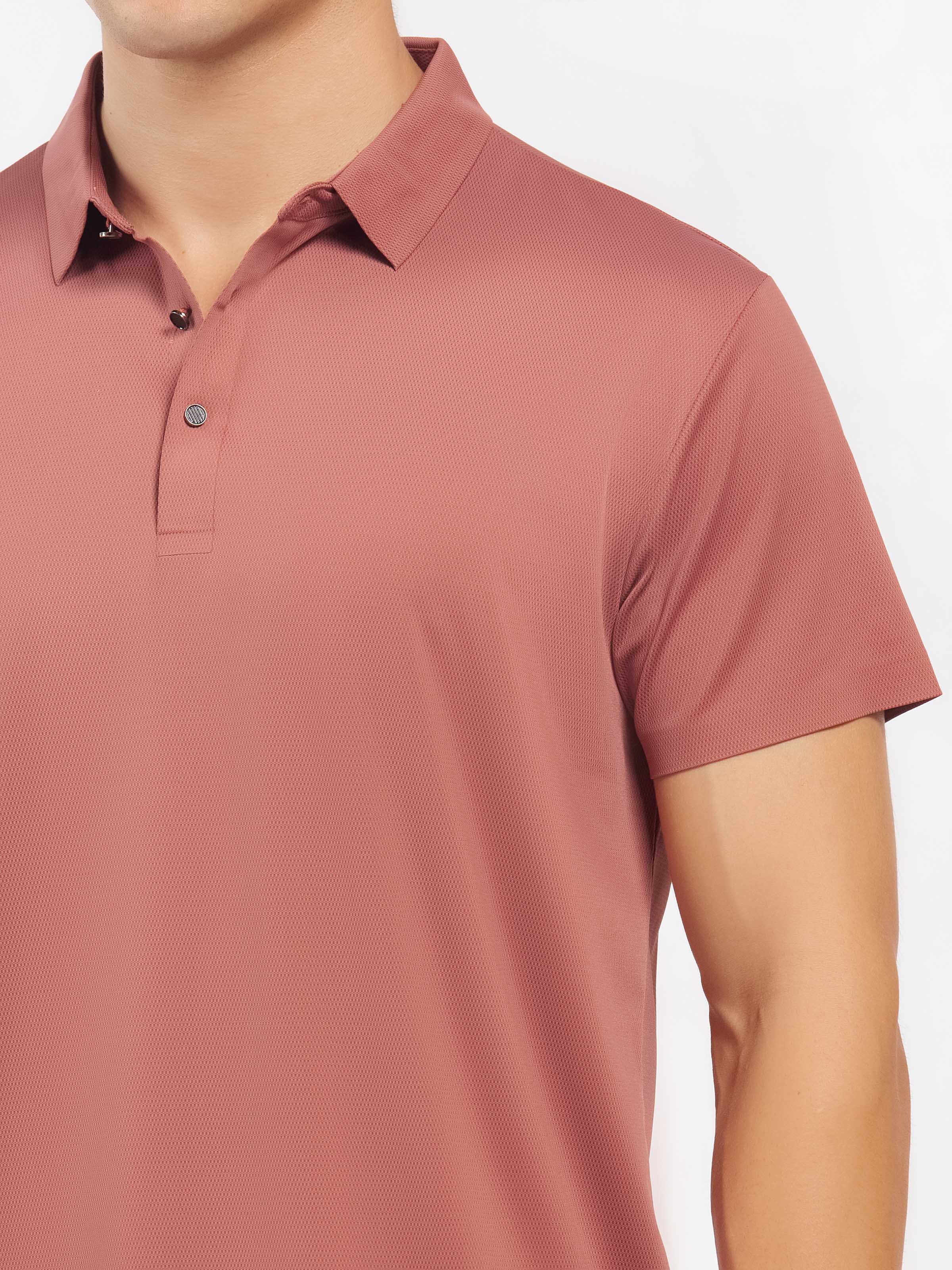 Nylon Textured Polo - FMTCP5-095