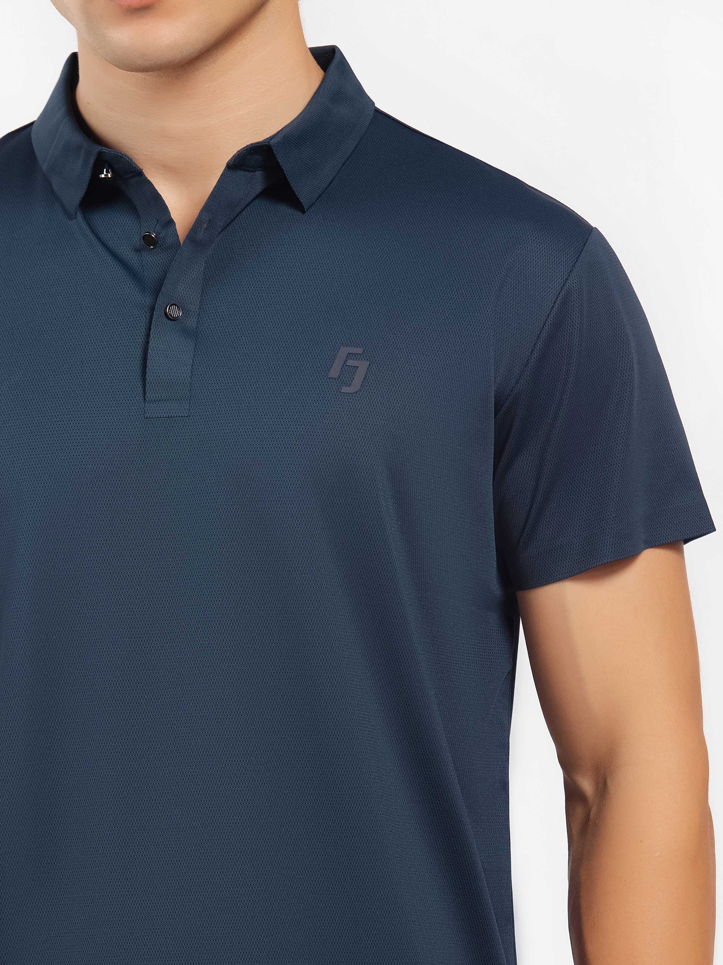 Nylon Textured Polo - FMTCP5-096
