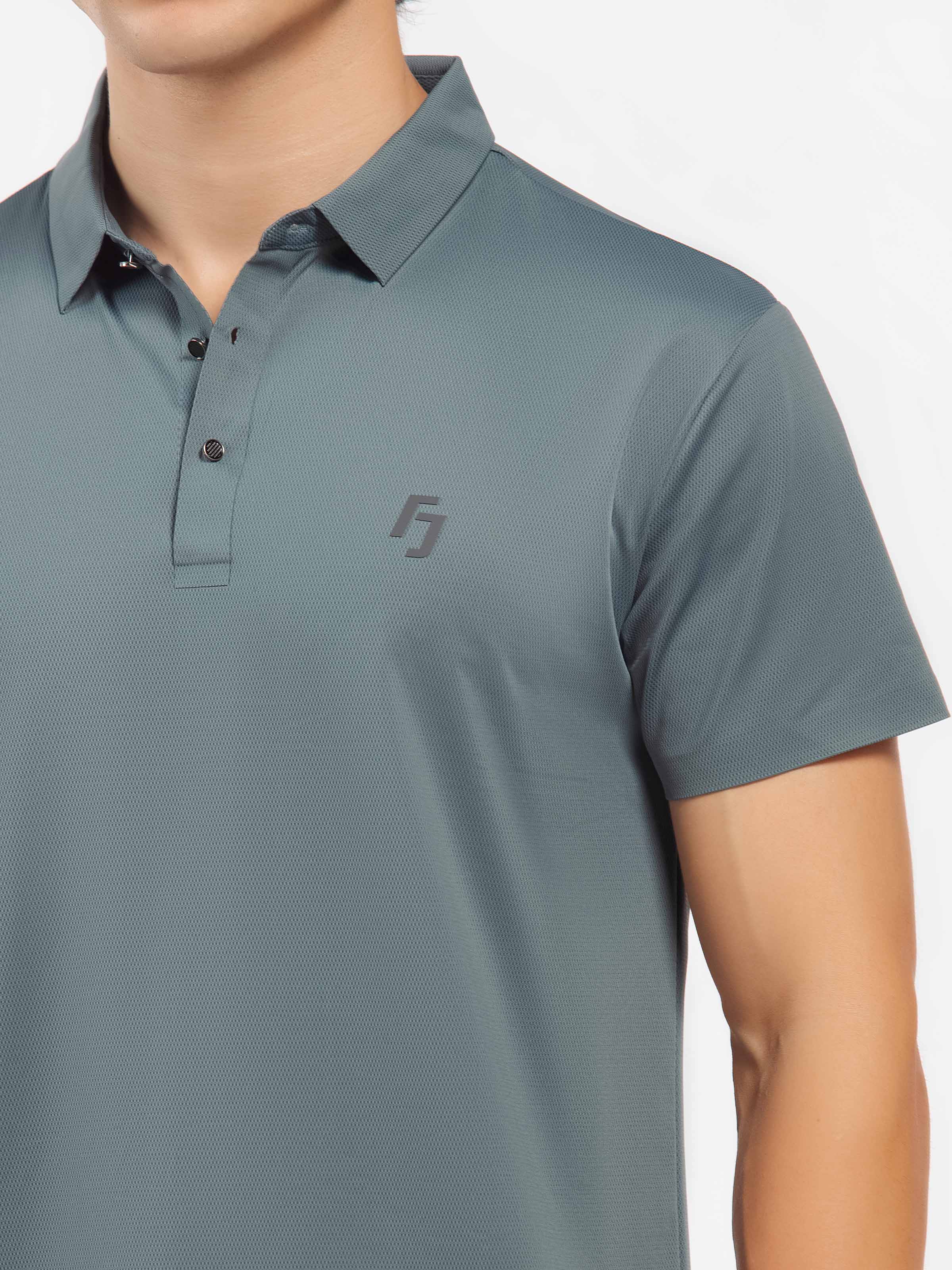 Nylon Textured Polo - FMTCP5-097