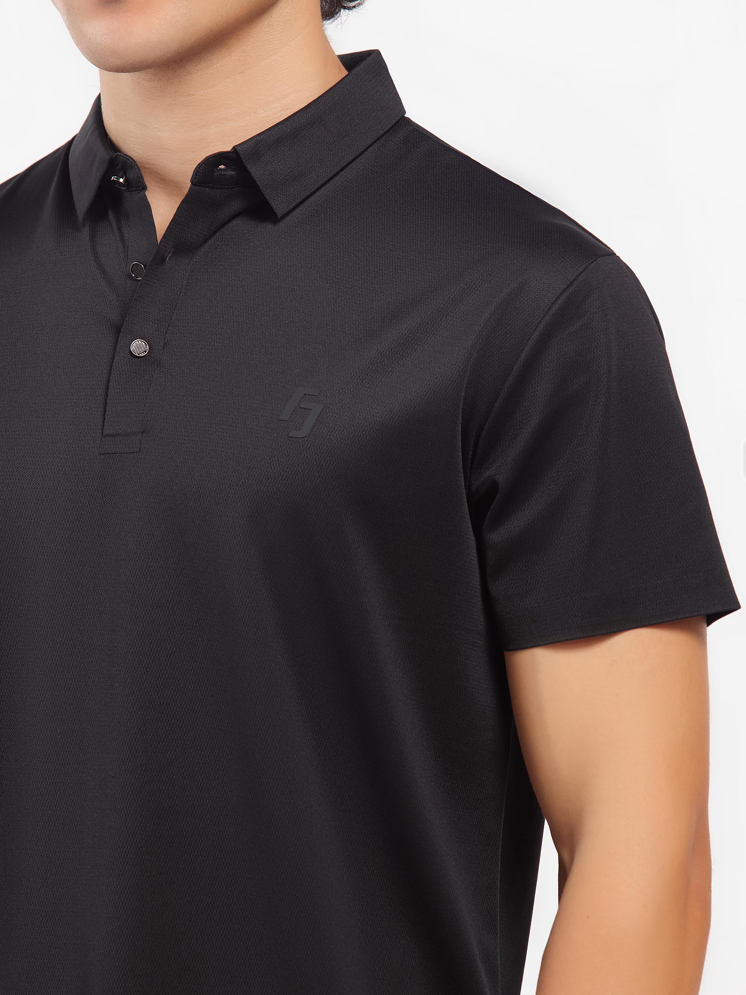 Nylon Textured Polo - FMTCP5-099