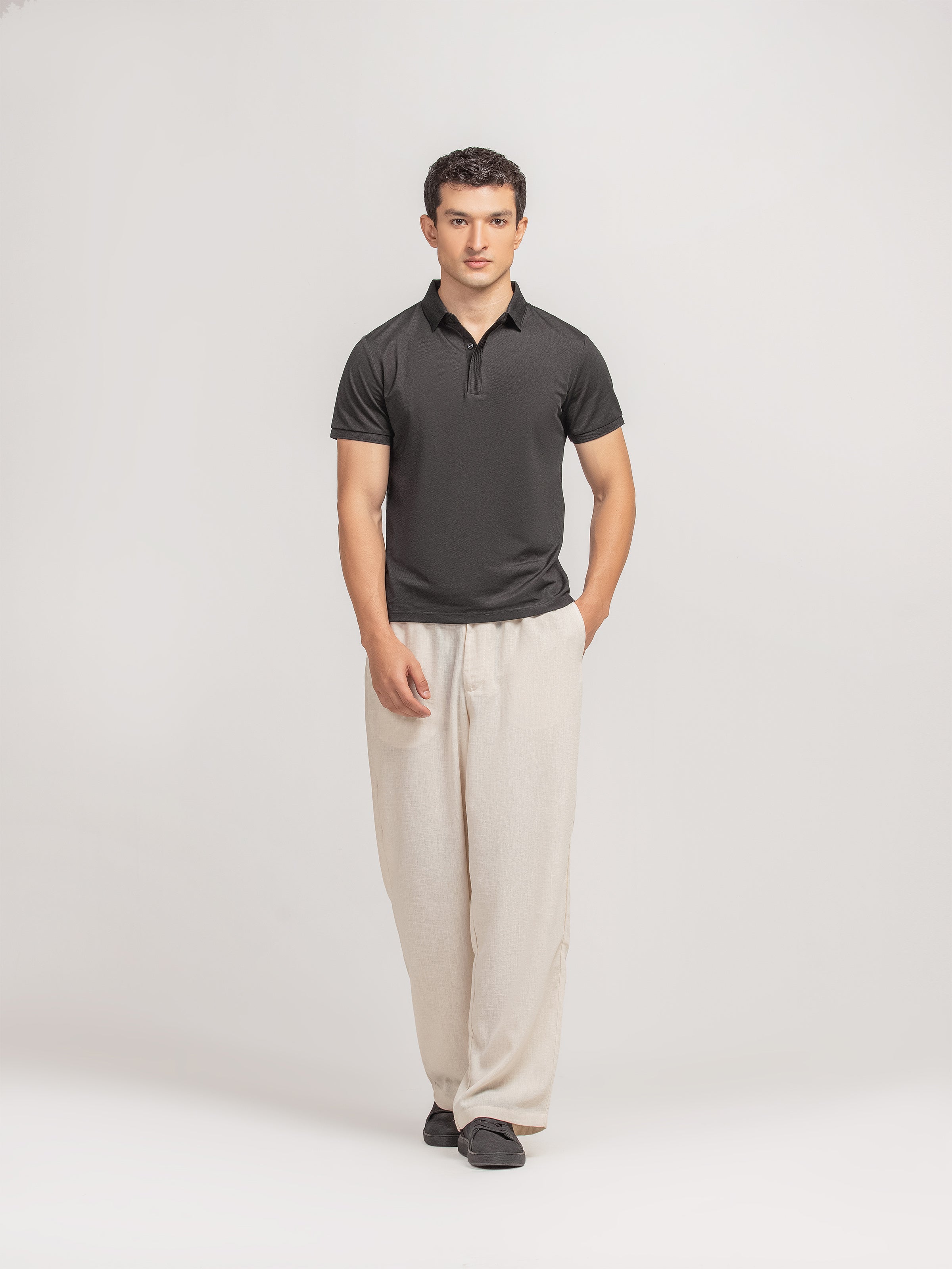 Smart Fit Textured Polo - FMTCP5-107