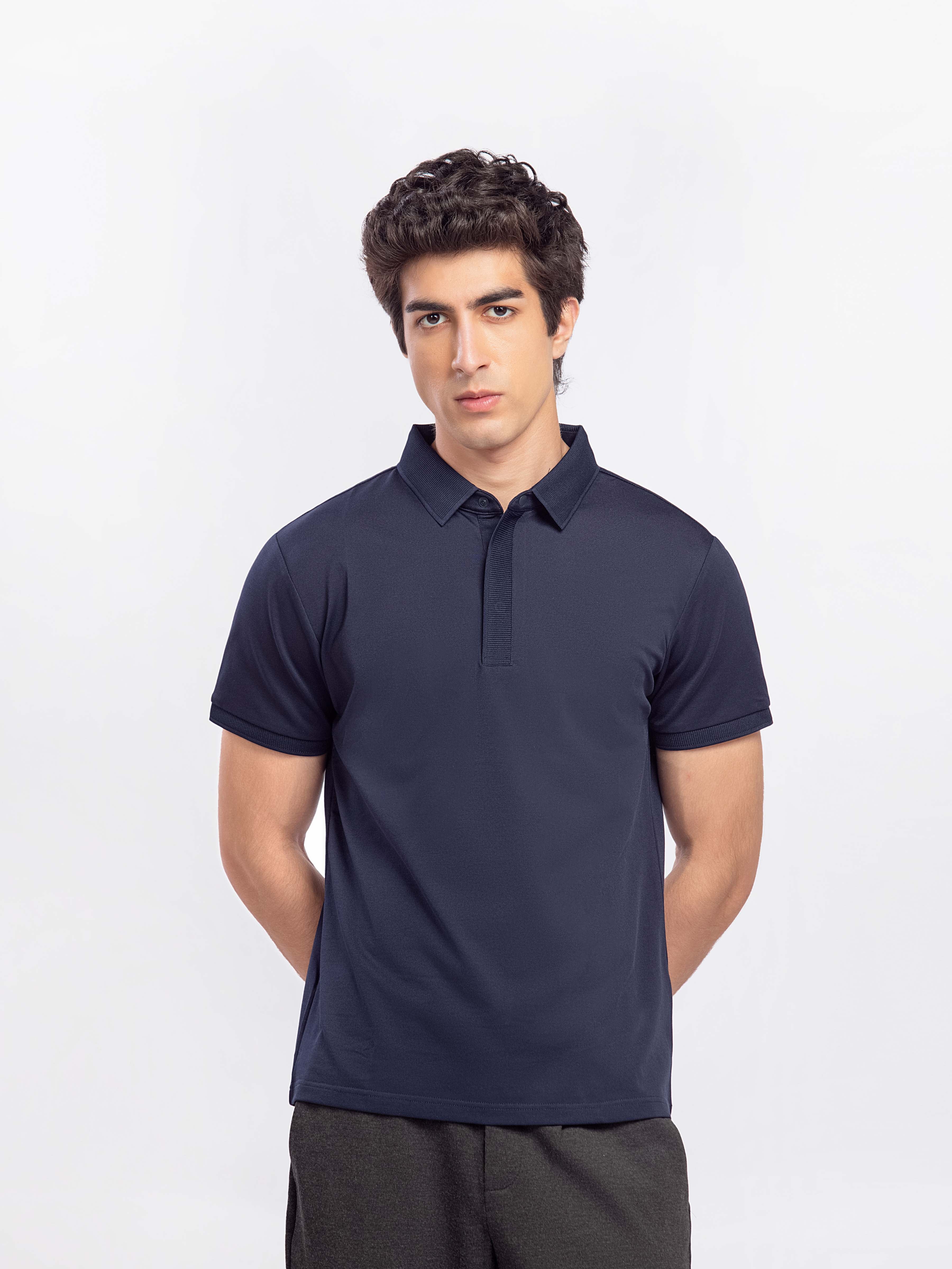 Smart Fit Textured Polo - FMTCP5-123