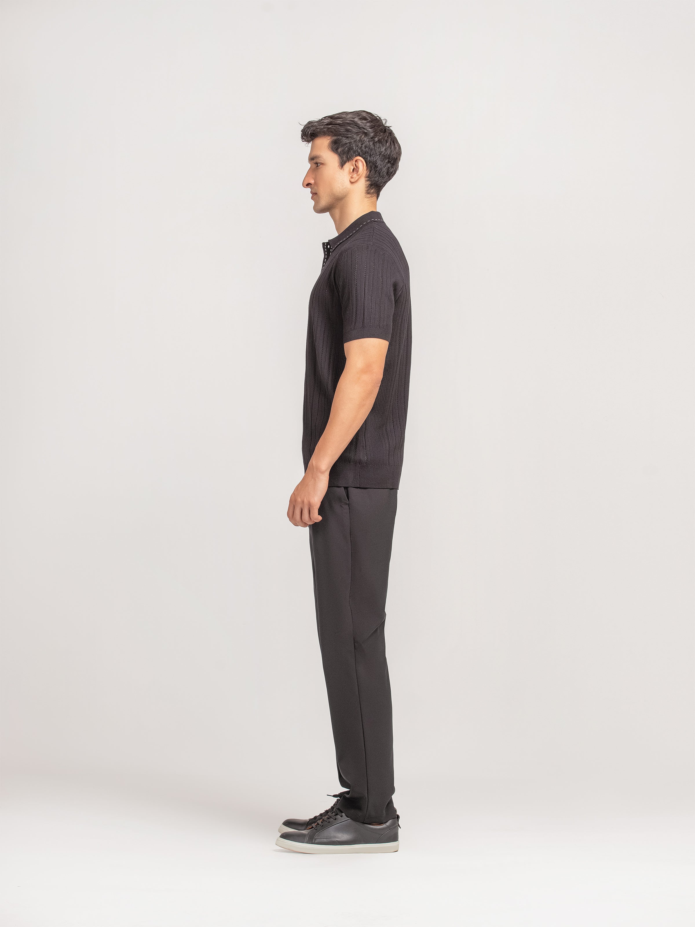 Regular Fit Knitted Polo - FMTCP5-202