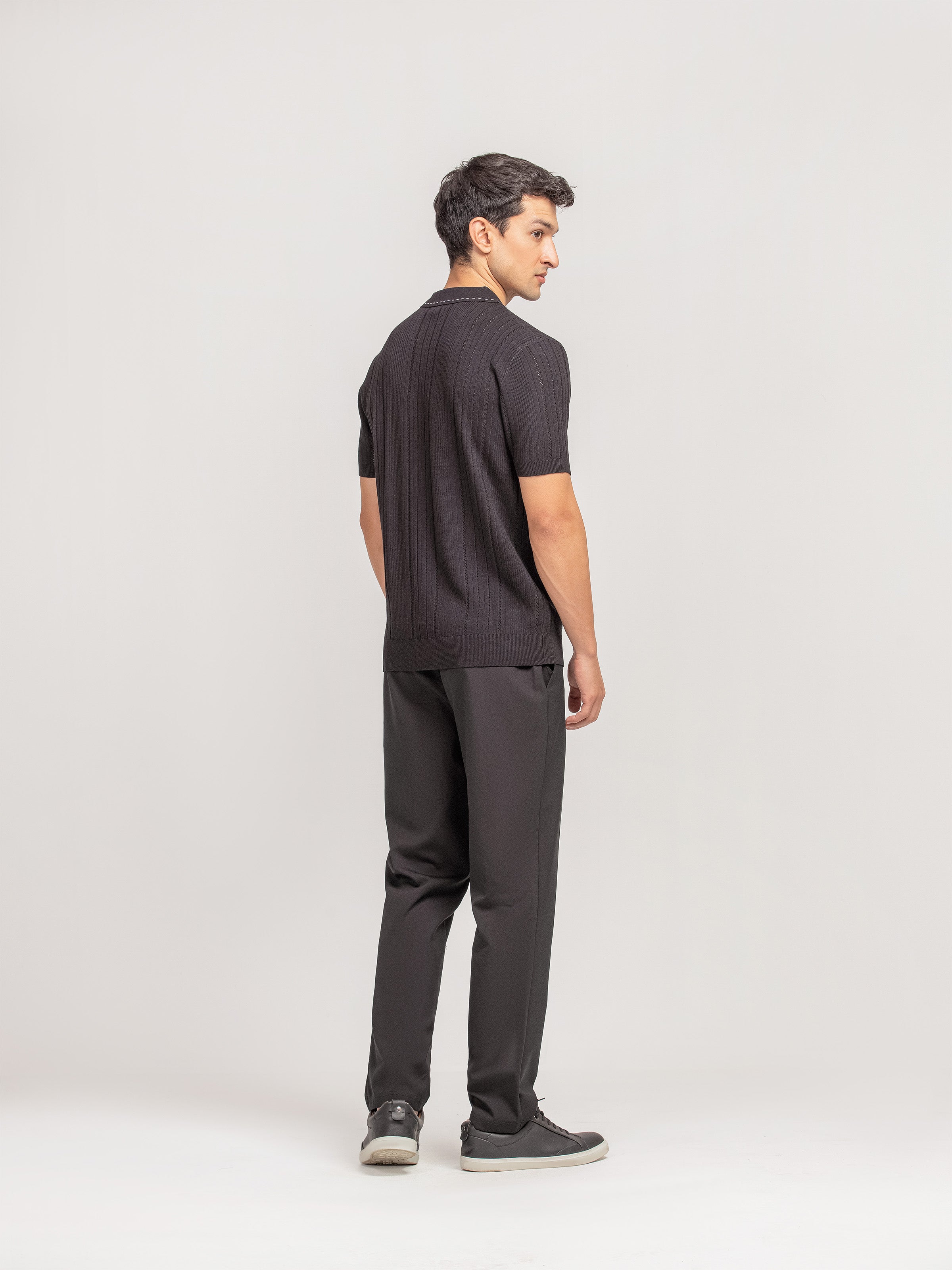 Regular Fit Knitted Polo - FMTCP5-202