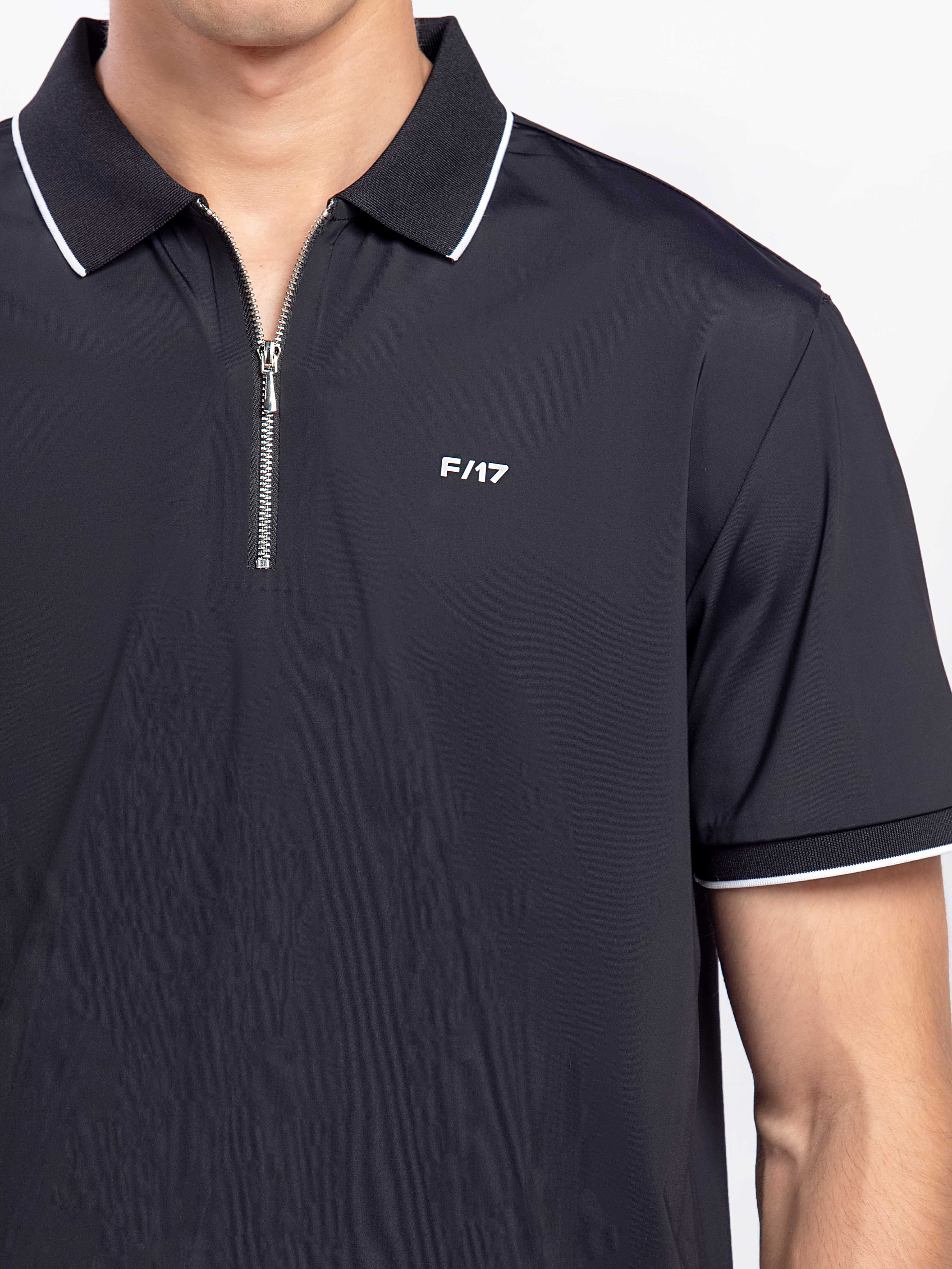 Regular Fit Zipper Polo - FMTCP5-217