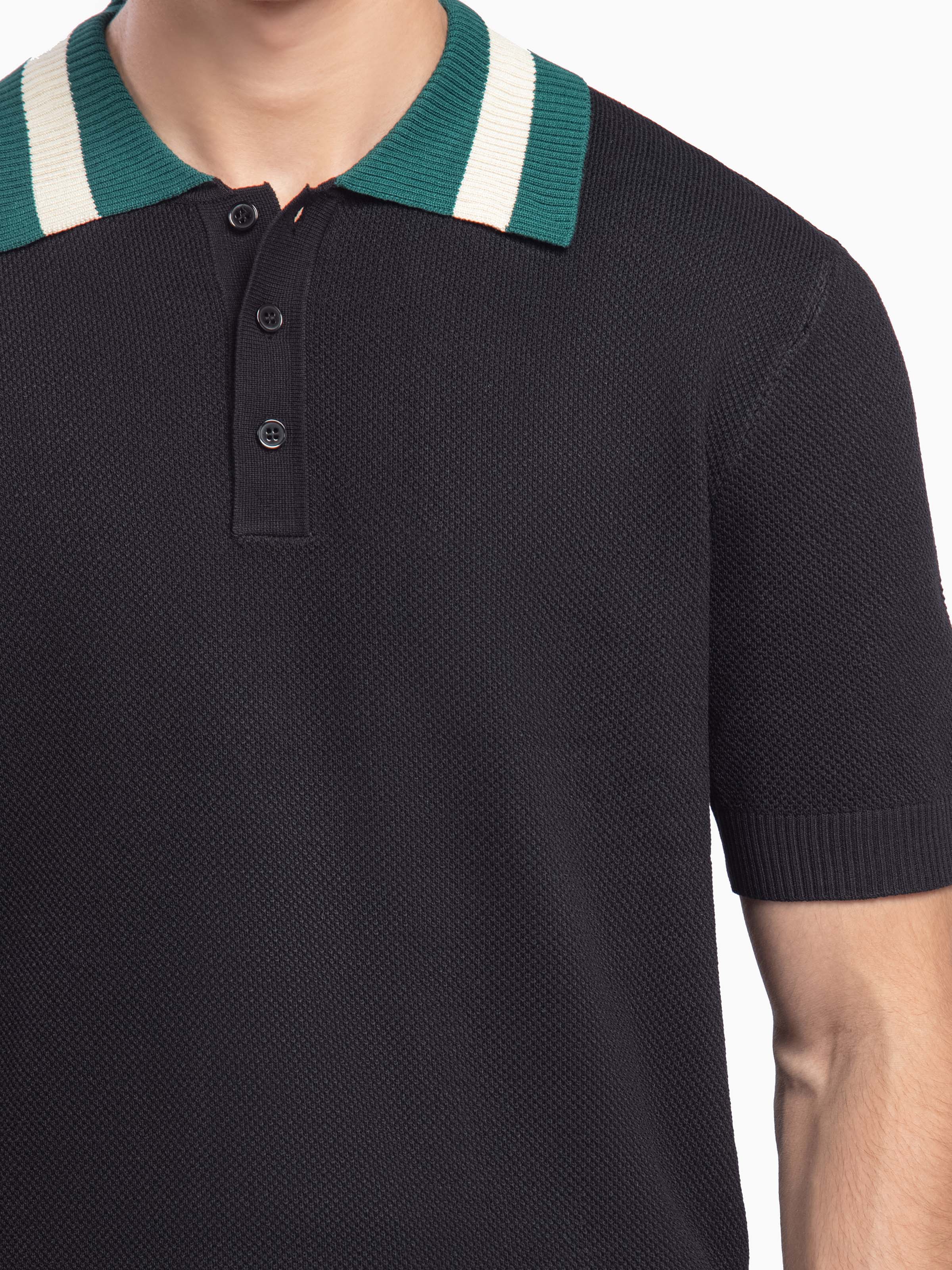 Regular Fit Knitted Polo - FMTCP5-224