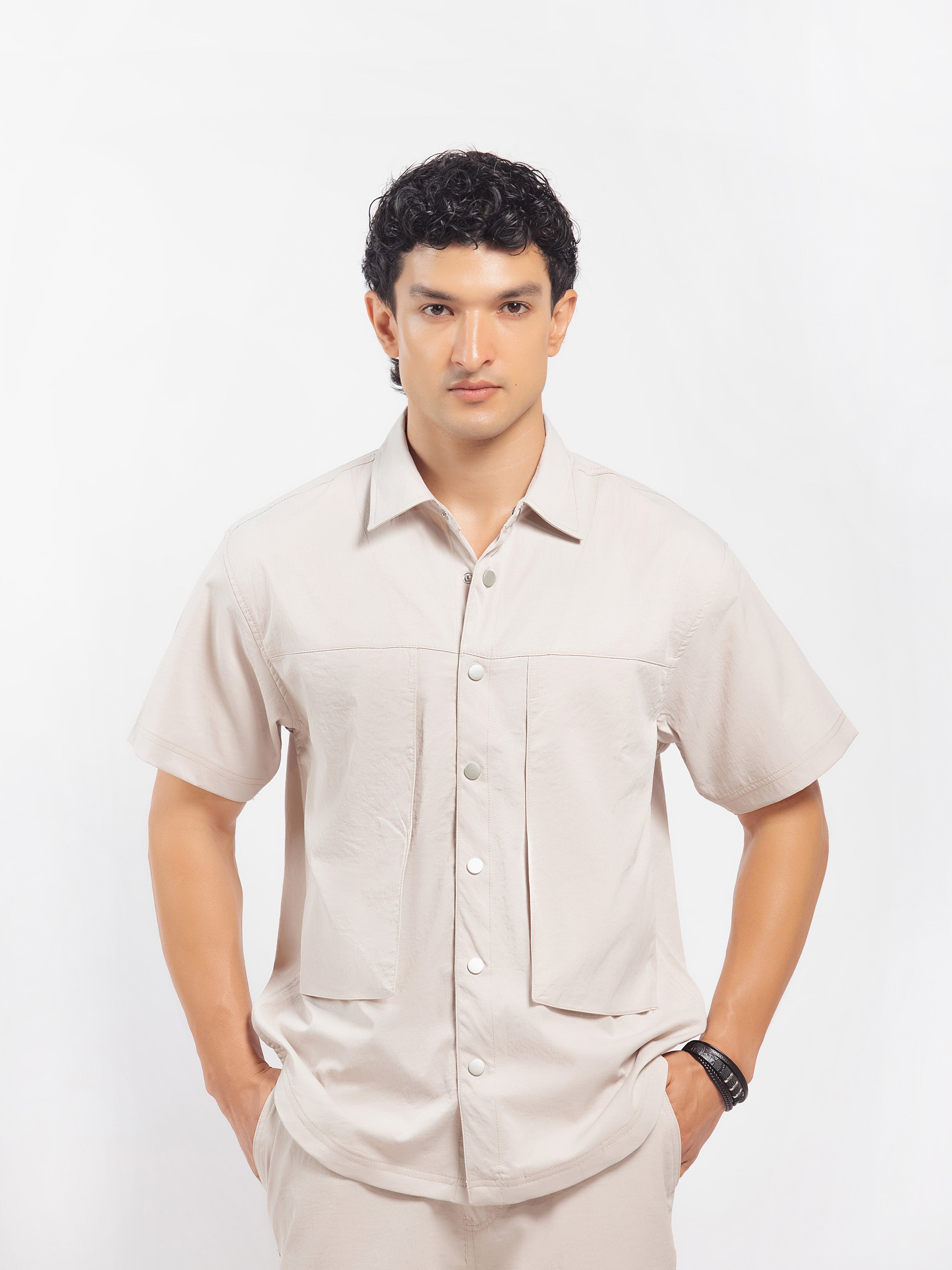 Utility Pocket Co-ord Set Shirt - FMTCS5-006
