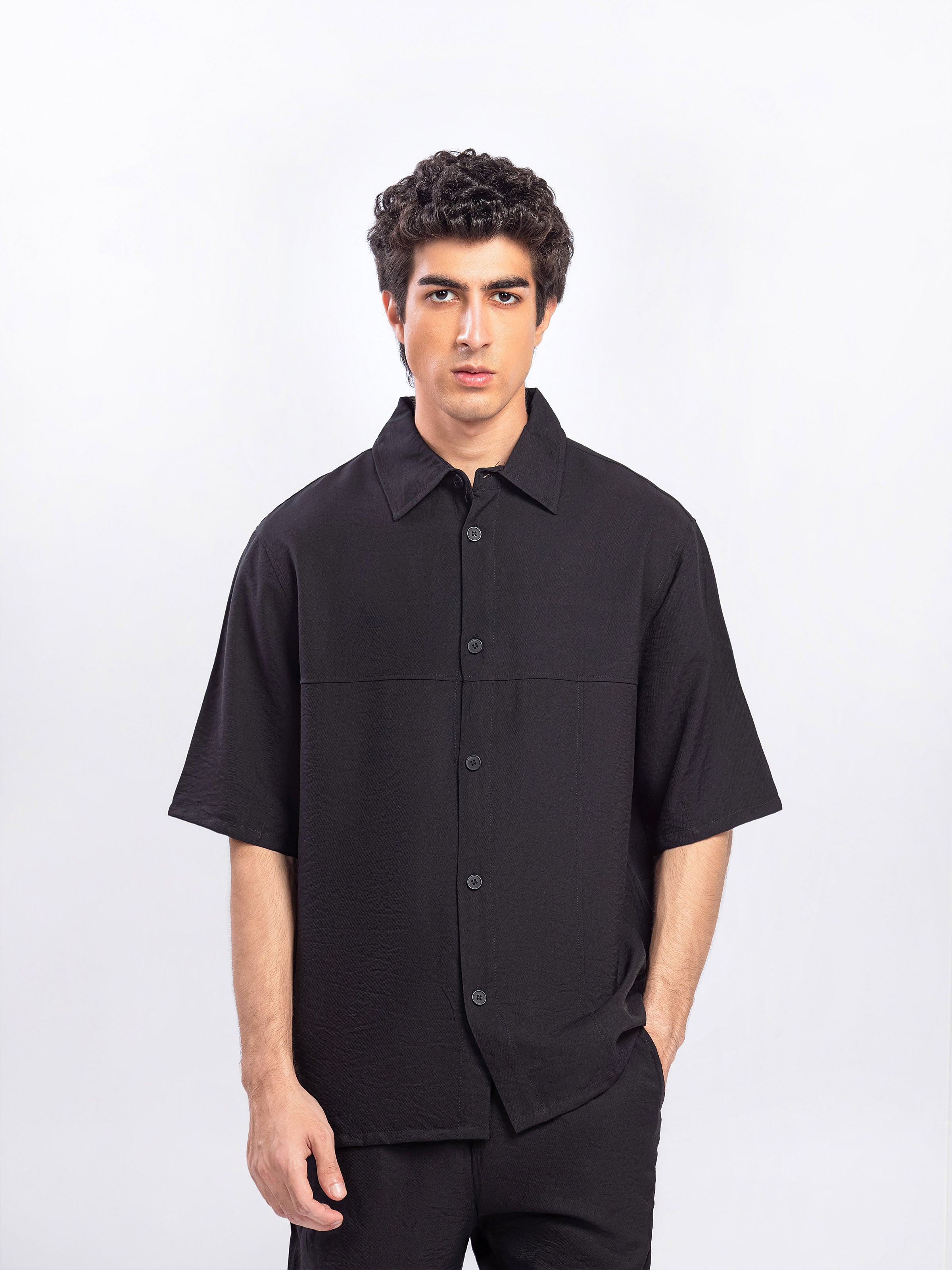 Regular Fit Co-ord Set Shirt - FMTCS5-016