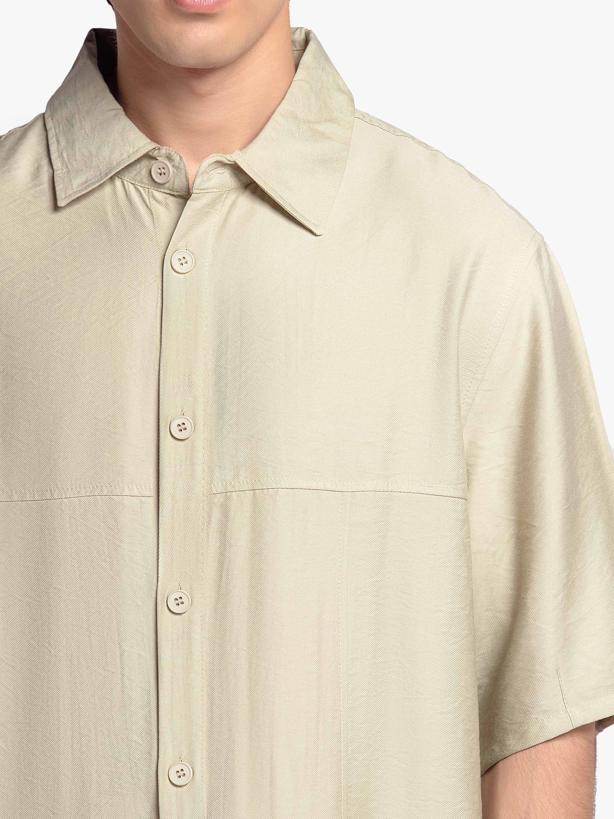 Regular Fit Co-ord Set Shirt - FMTCS5-017