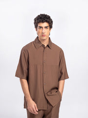 Cut & Sew Co-ord Set Shirt