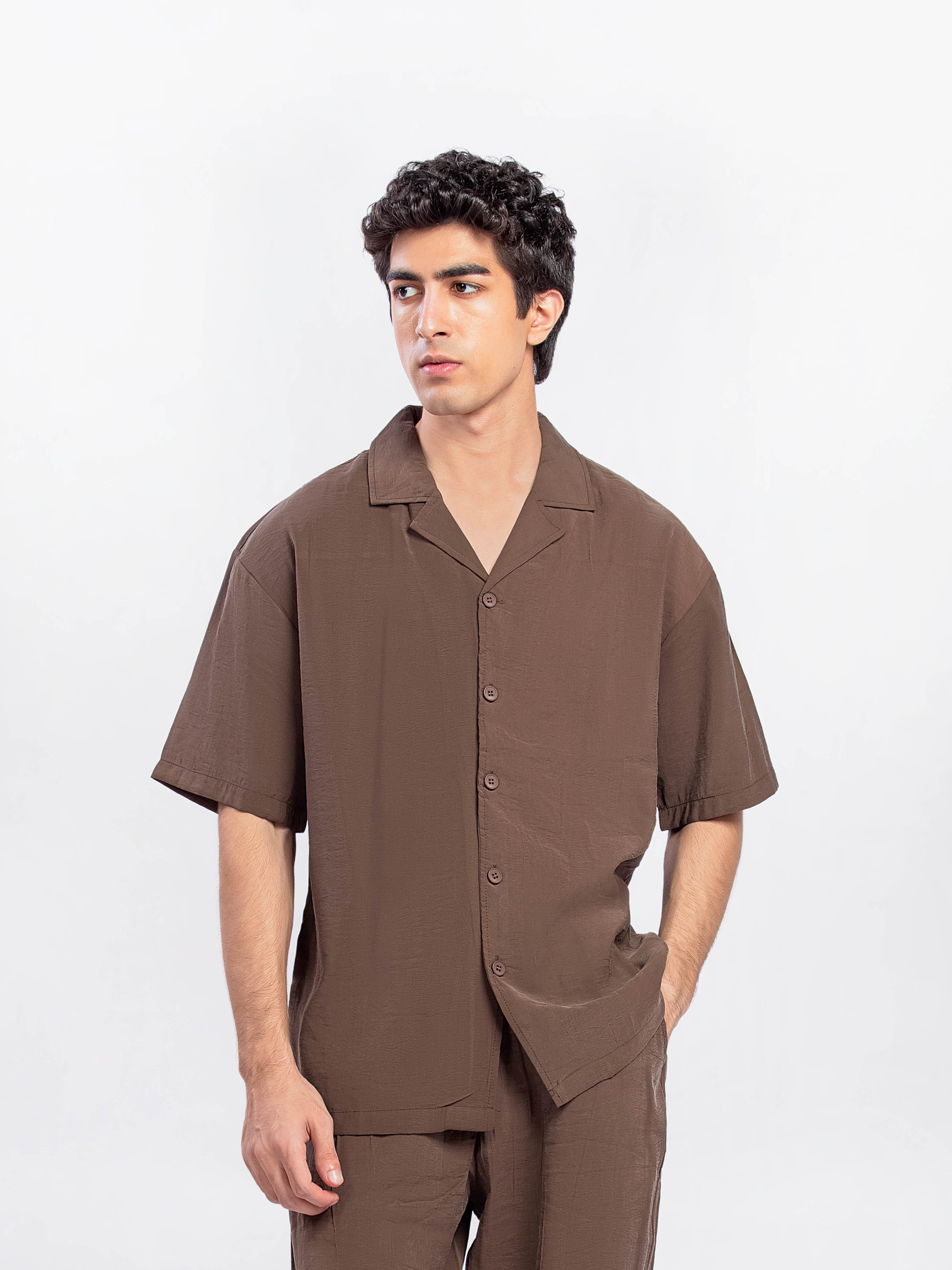 Regular Fit Co-ord Set Shirt - FMTCS5-020