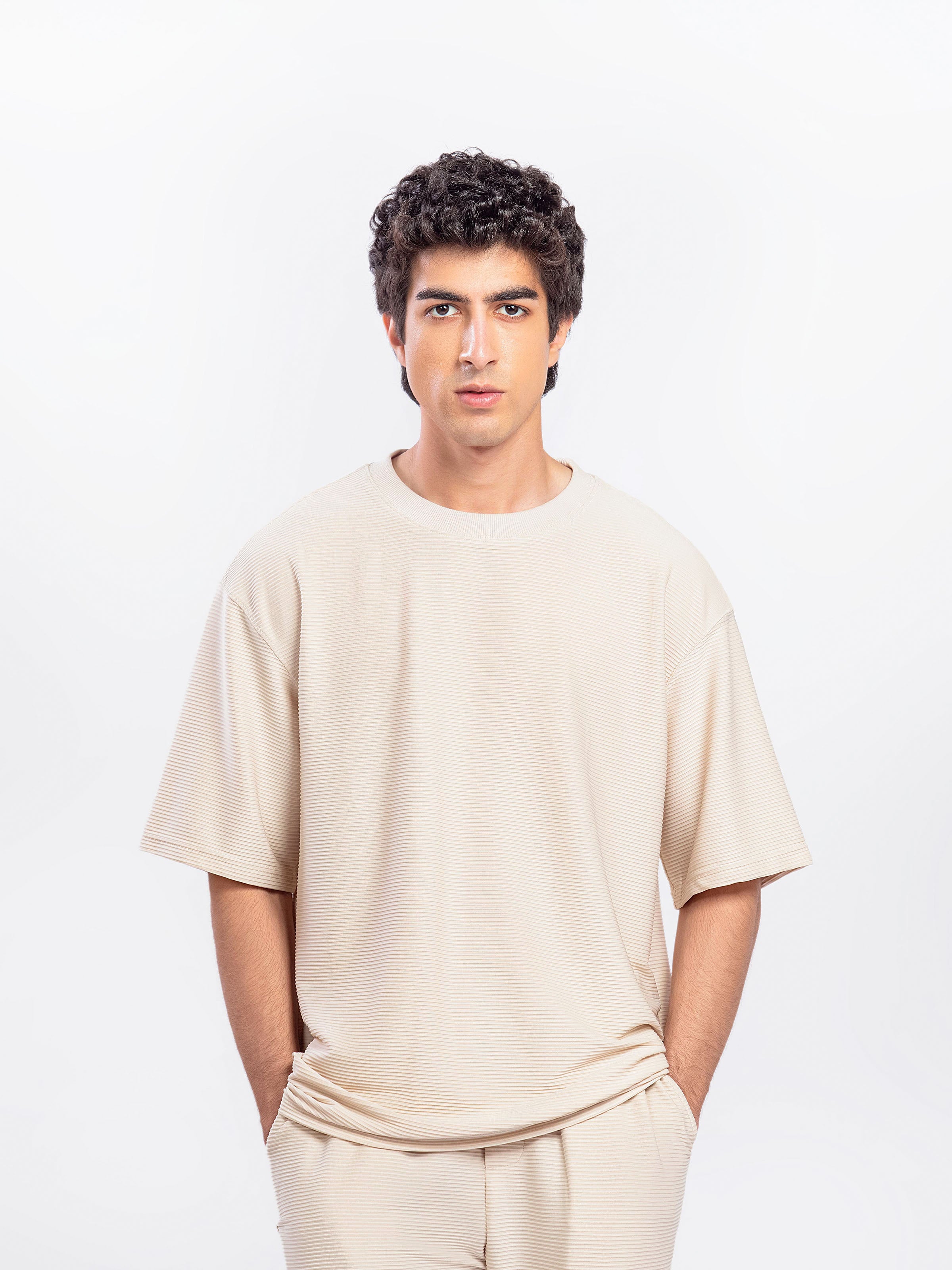 Regular Fit Co-ord Set Tee - FMTCS5-023