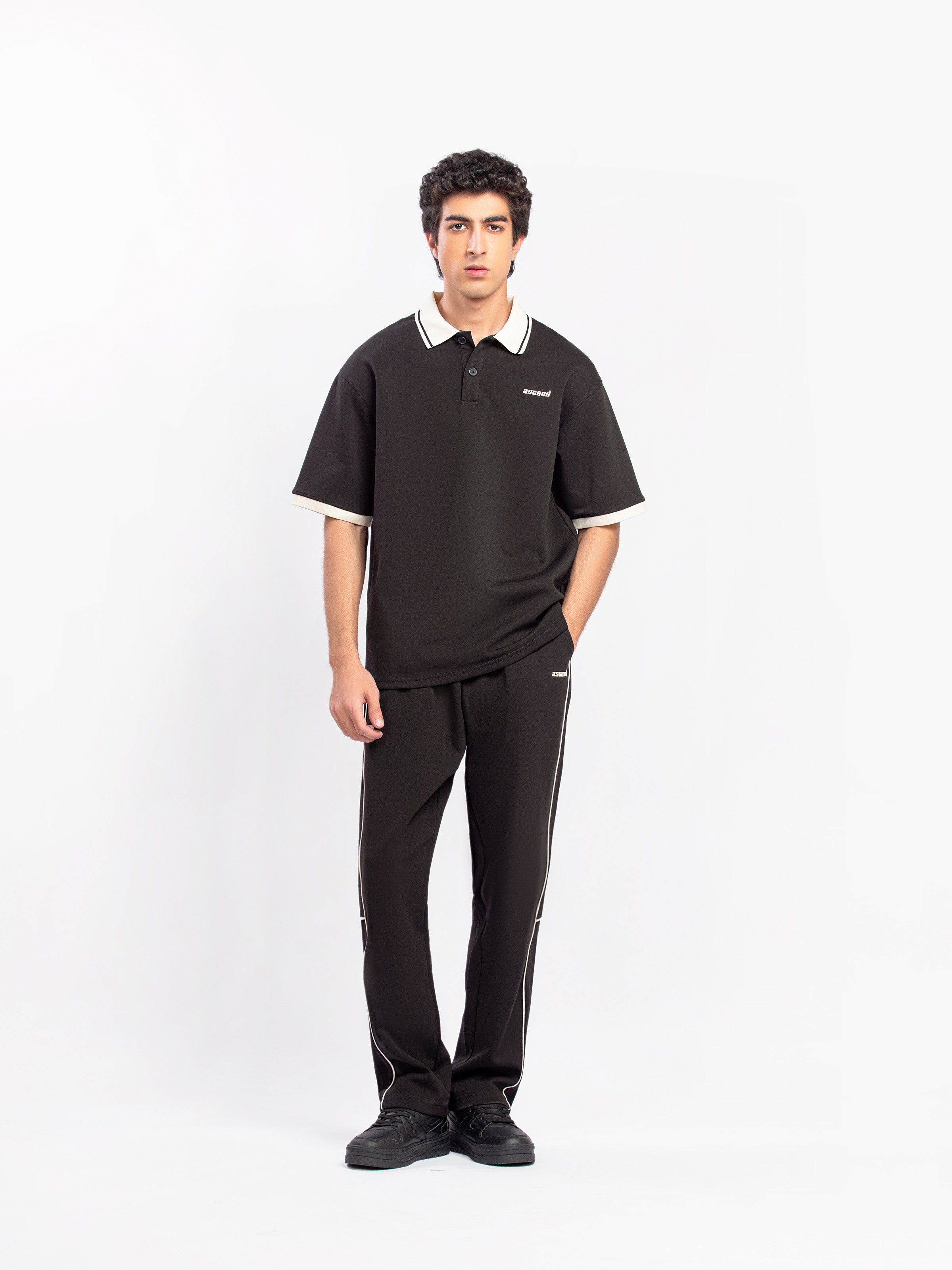 Knitted Co-ord Set Polo - FMTCS5-024