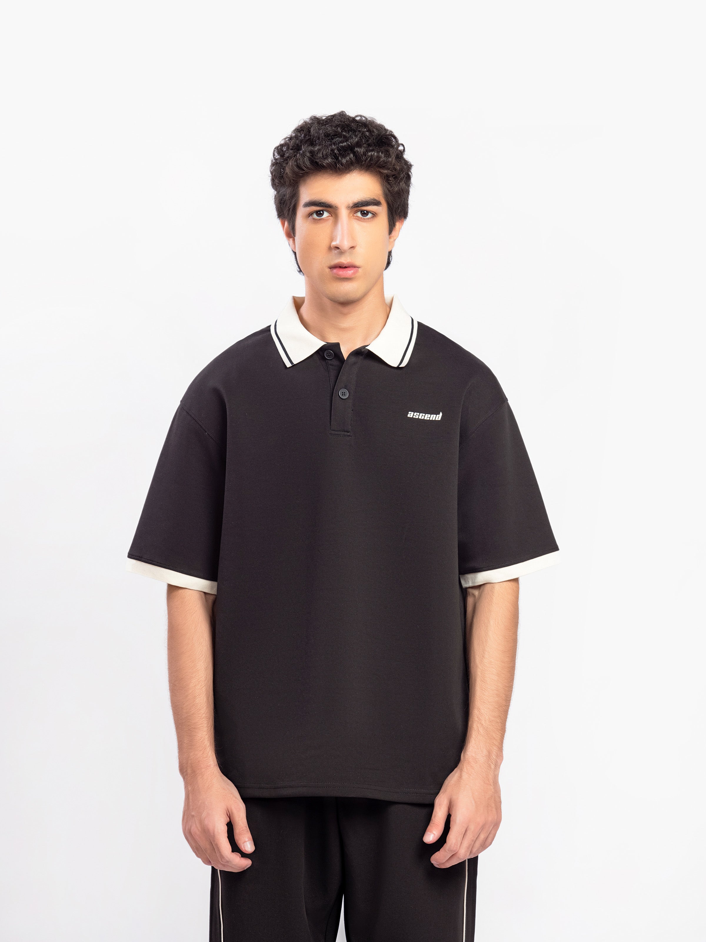 Knitted Co-ord Set Polo - FMTCS5-024