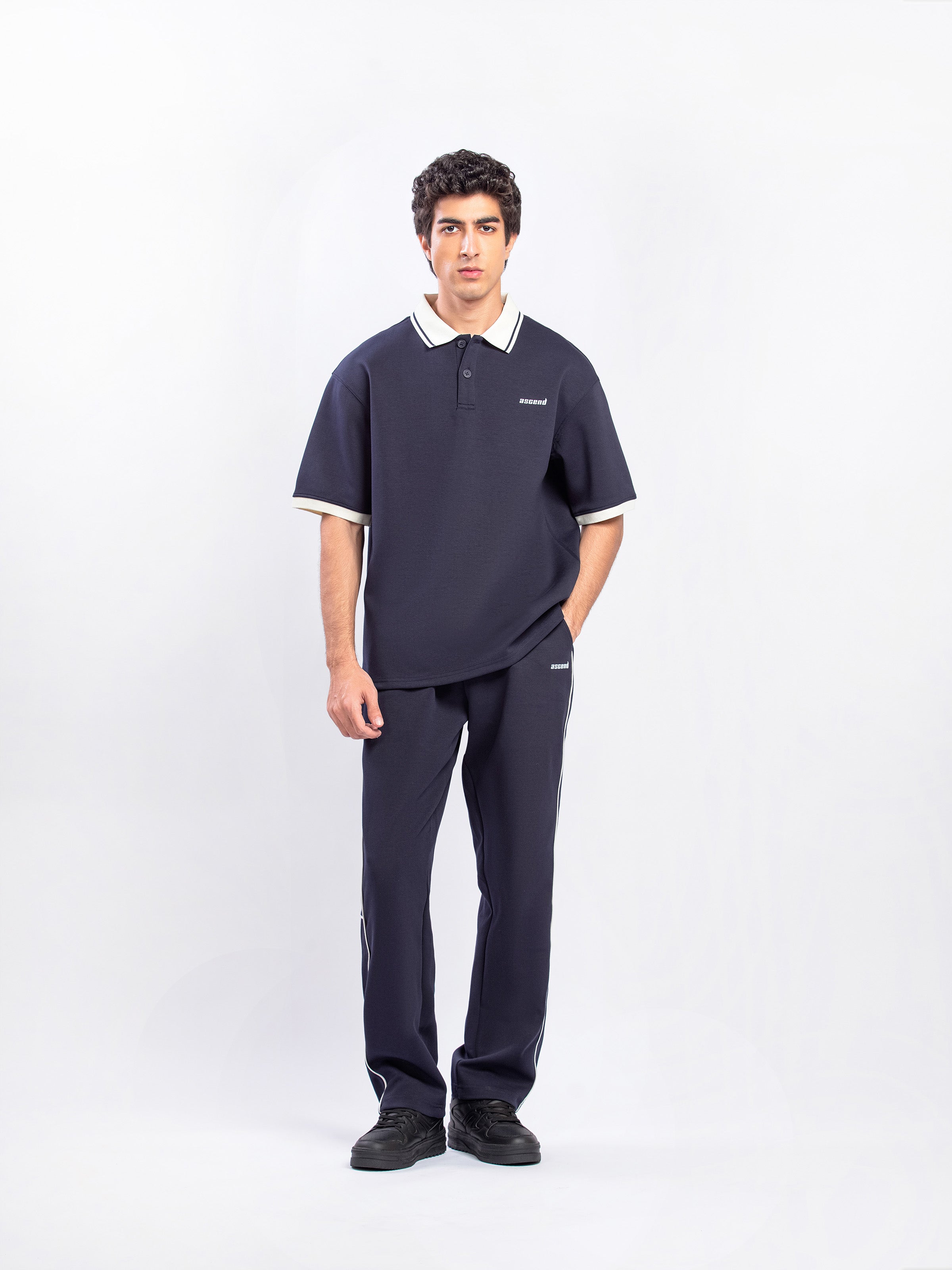 Knitted Co-ord Set Polo - FMTCS5-026