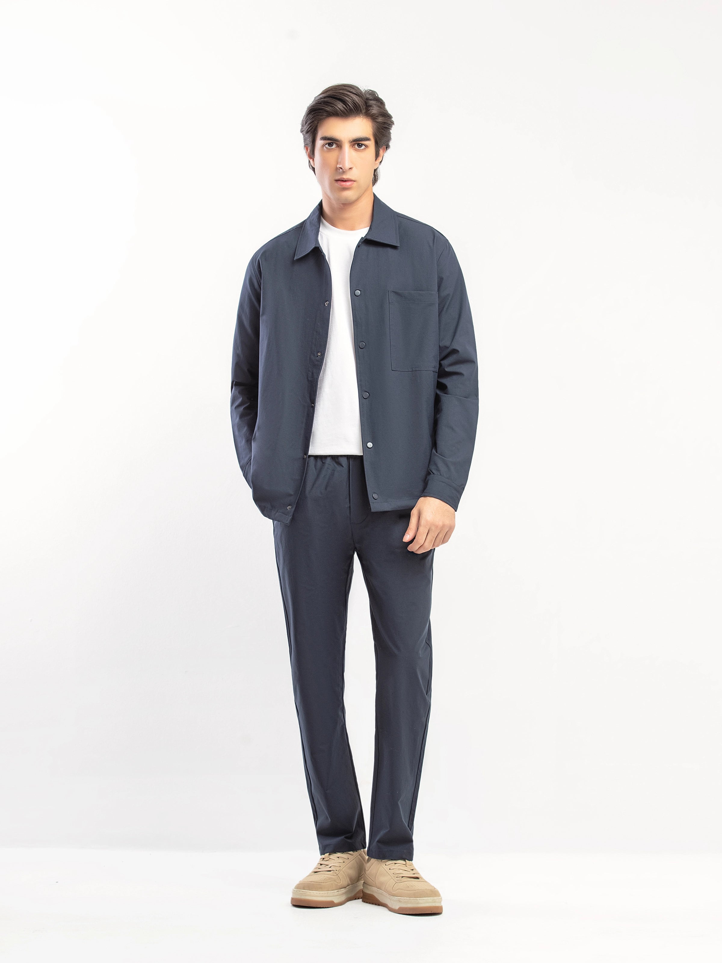 Regular Fit Co-ord Set Shirt - FMTCS5-067