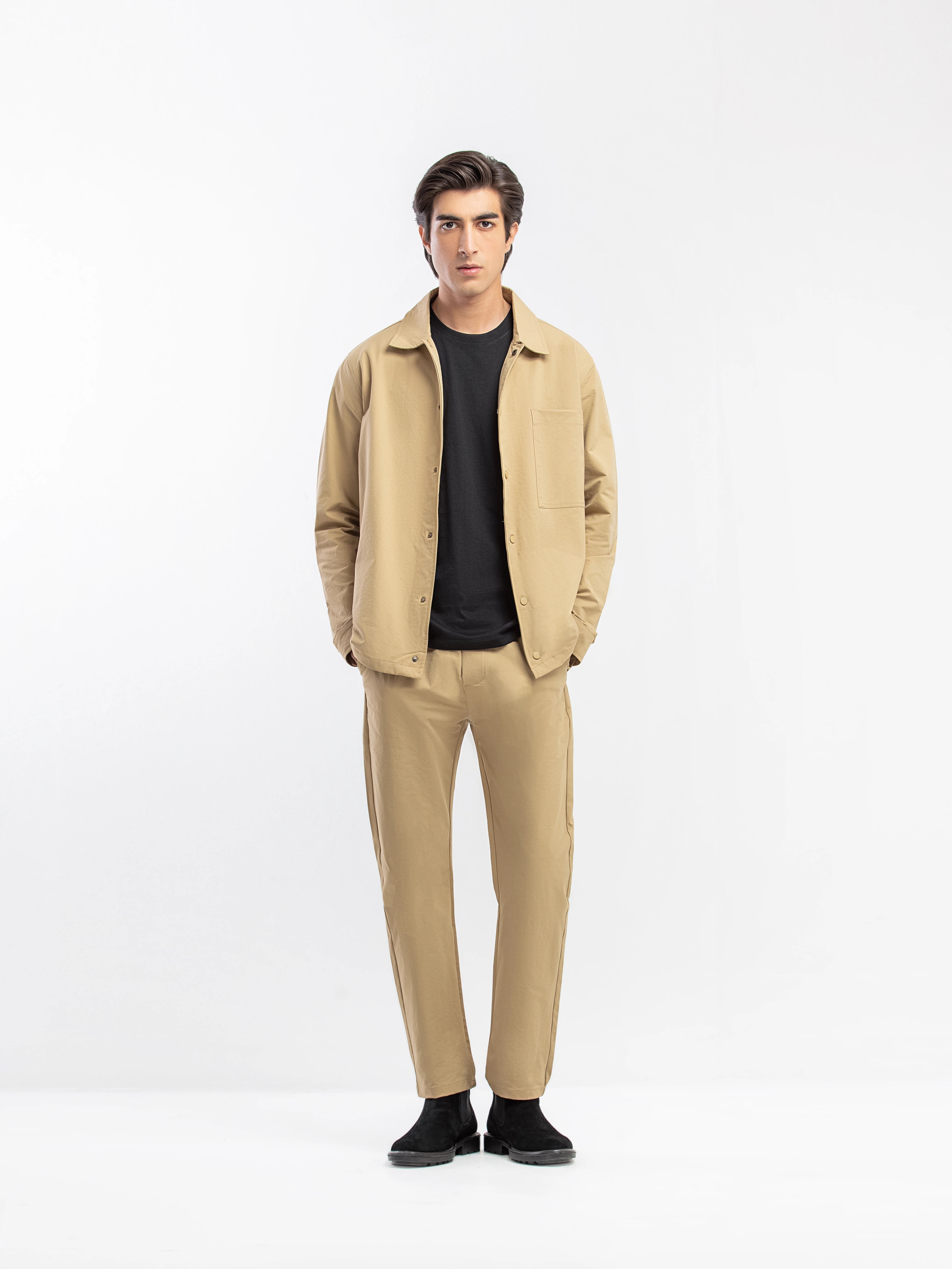 Regular Fit Co-ord Set Shirt - FMTCS5-069