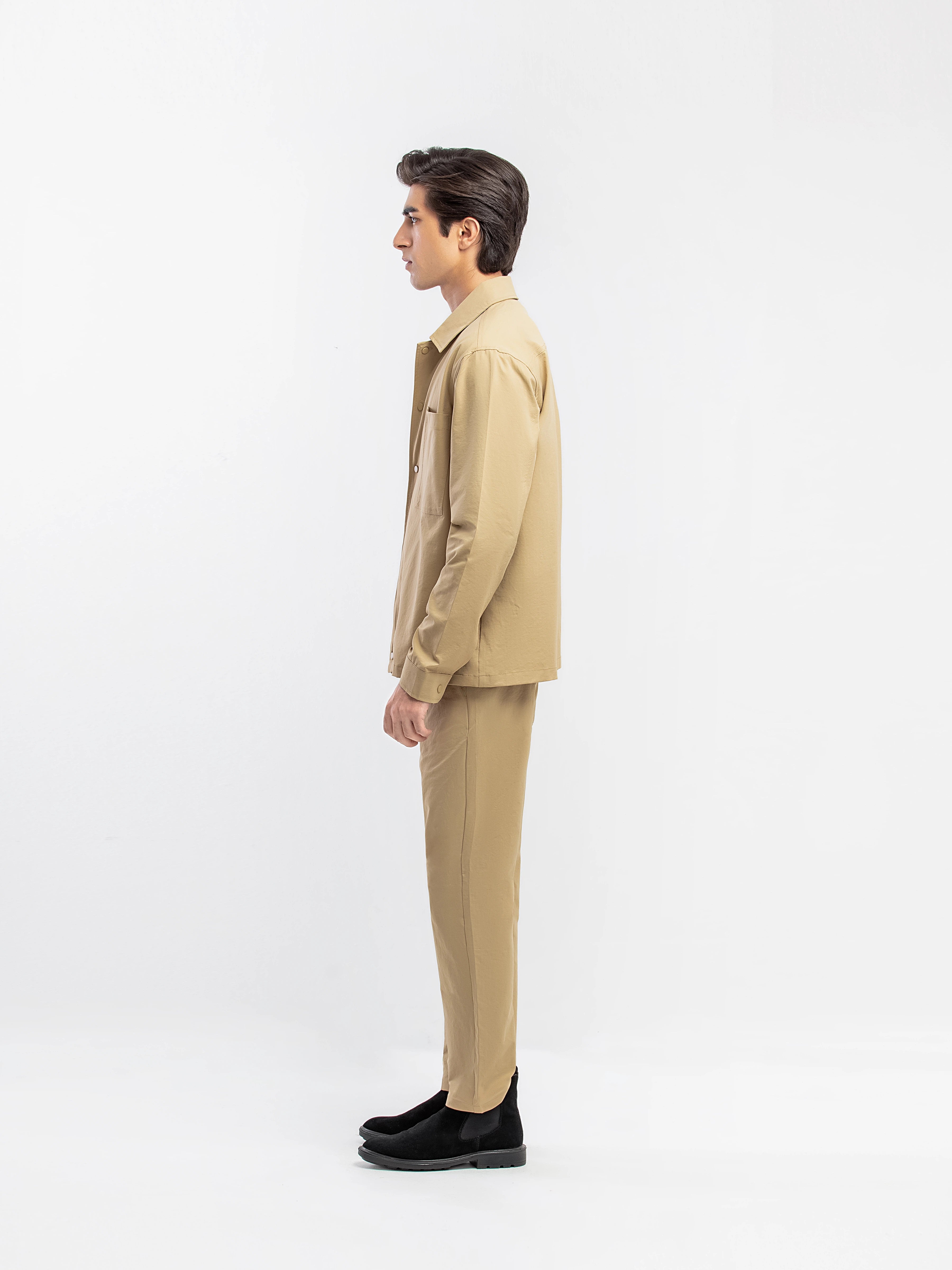 Regular Fit Co-ord Set Shirt - FMTCS5-069