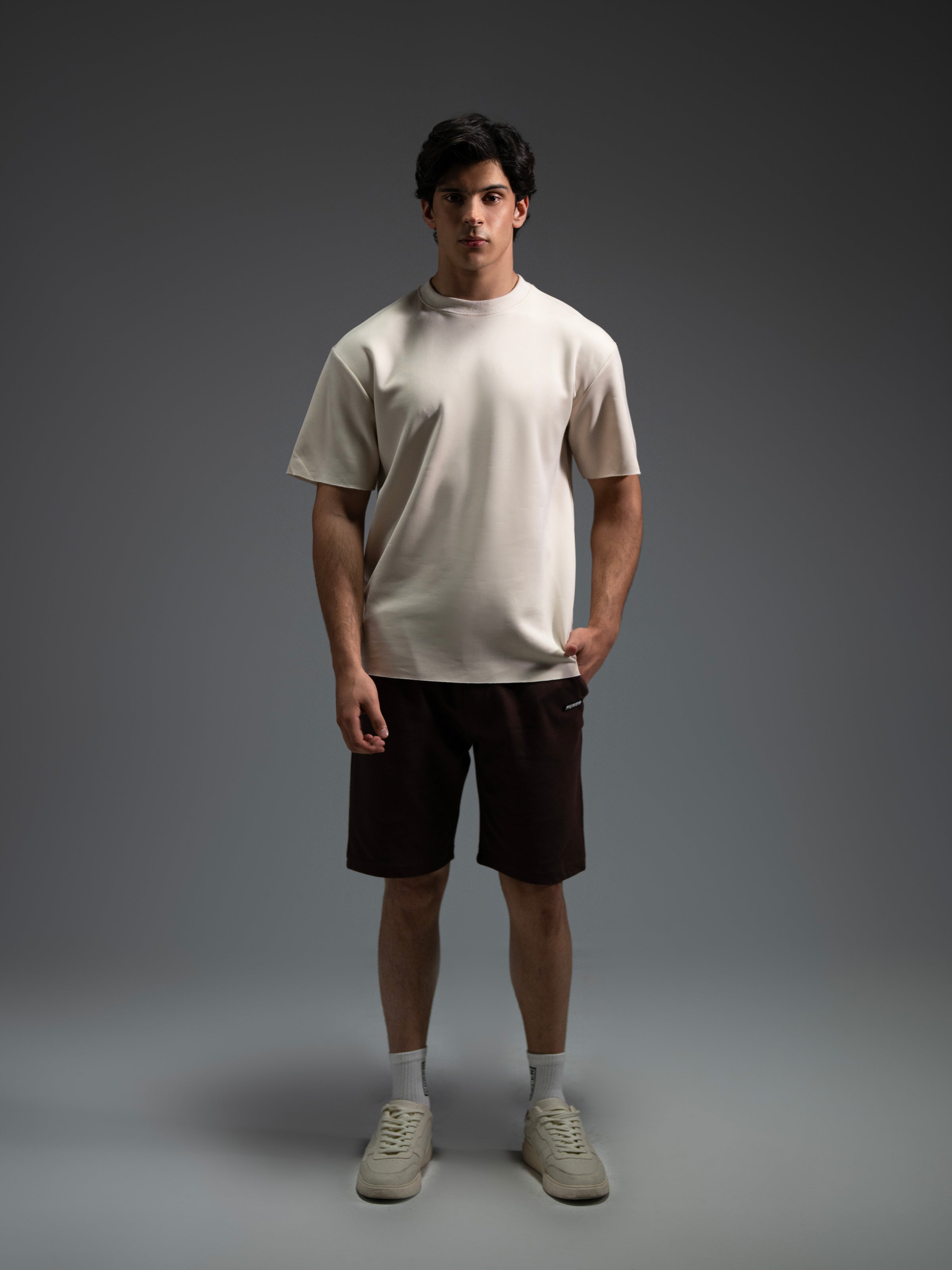 Buy FUROR Interlock Co-ord Set Tee online - FMTCS5-073 – FURORJEANS