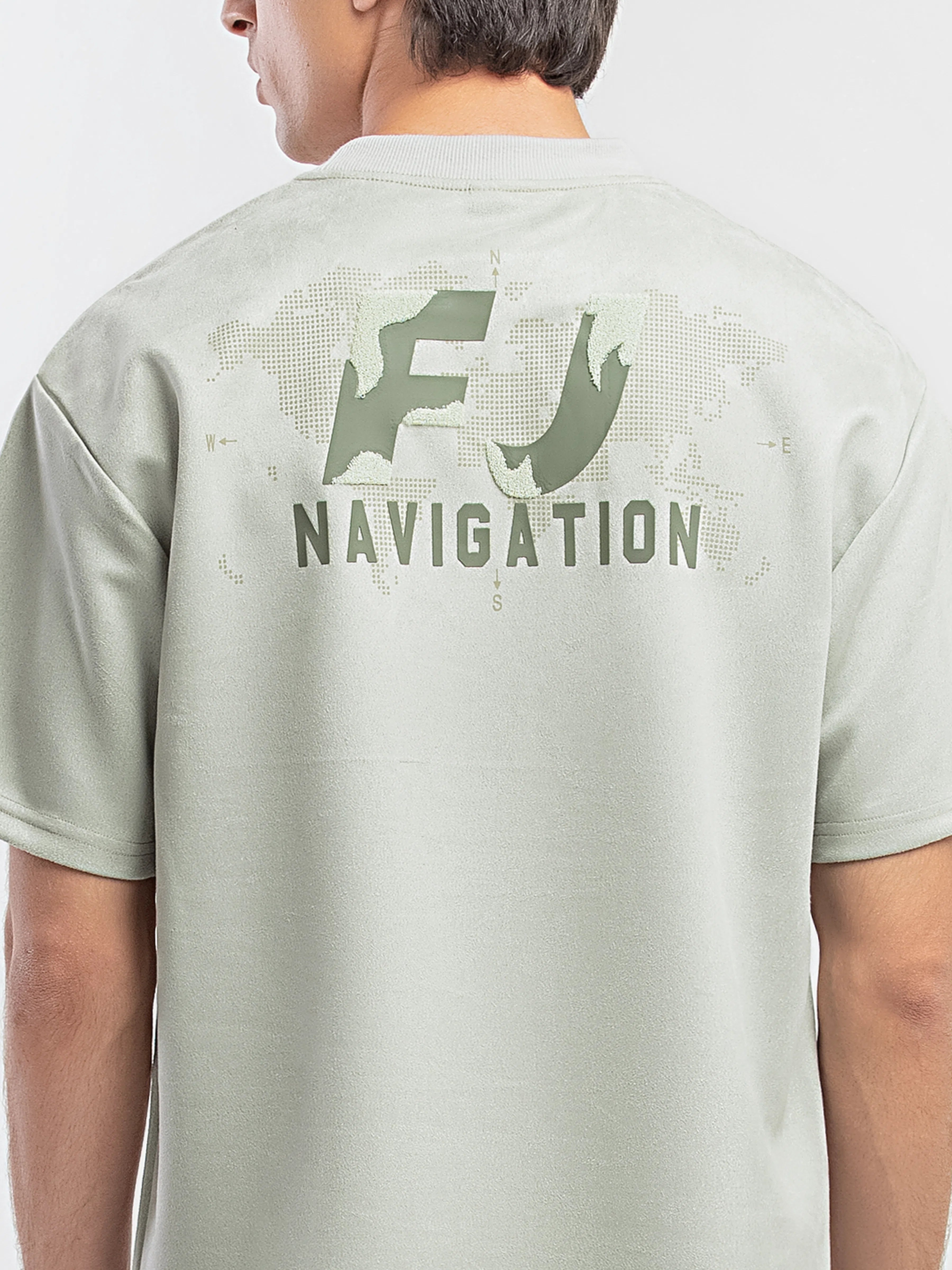 Suede Co-ord Set Tee - FMTCS5-078