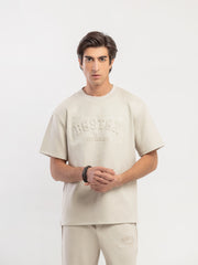 Suede Co-ord Set Tee - FMTCS5-086