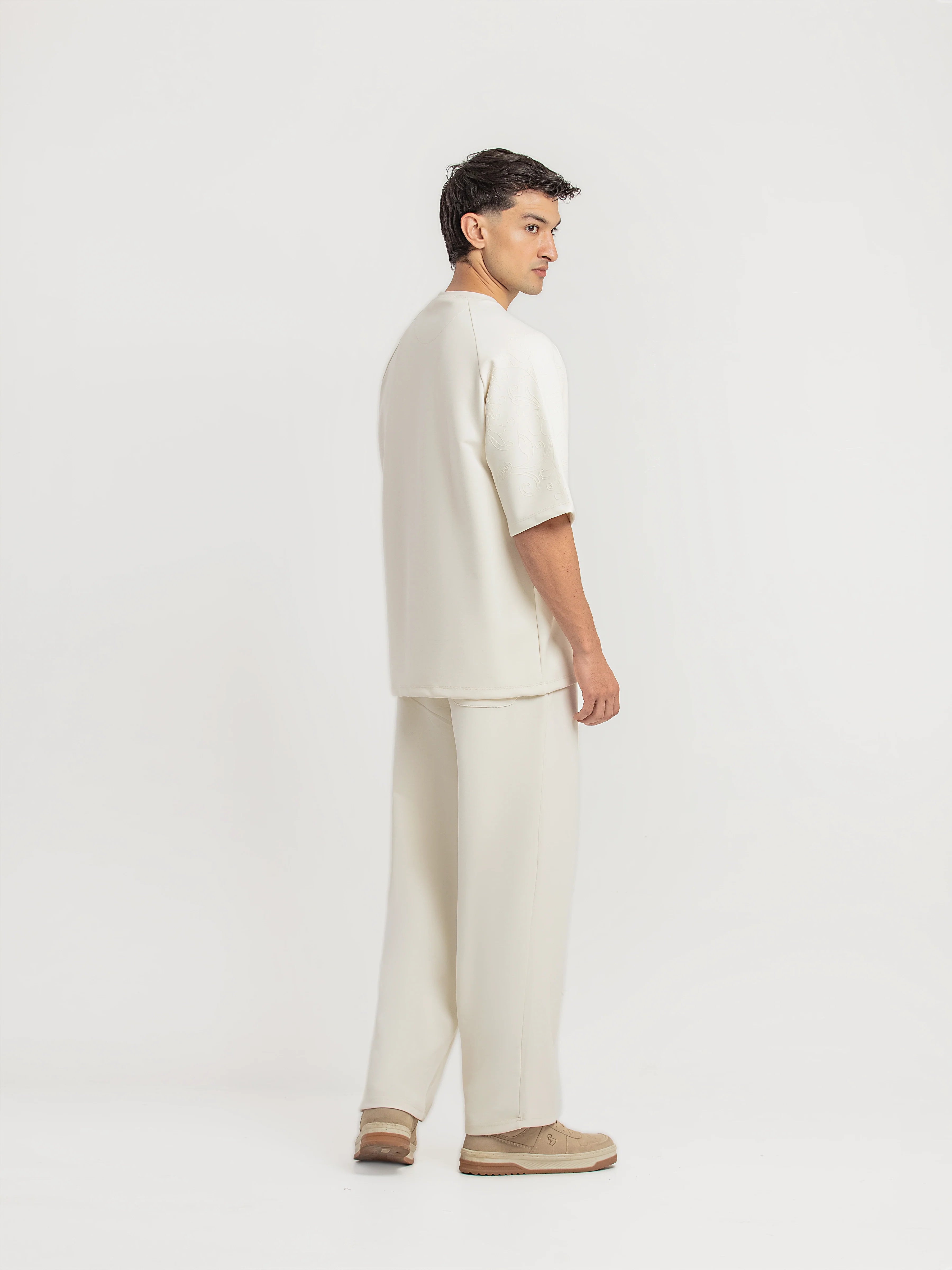 Buy FUROR Interlock Co-ord Set Tees online - FMTCS5-091 – FURORJEANS