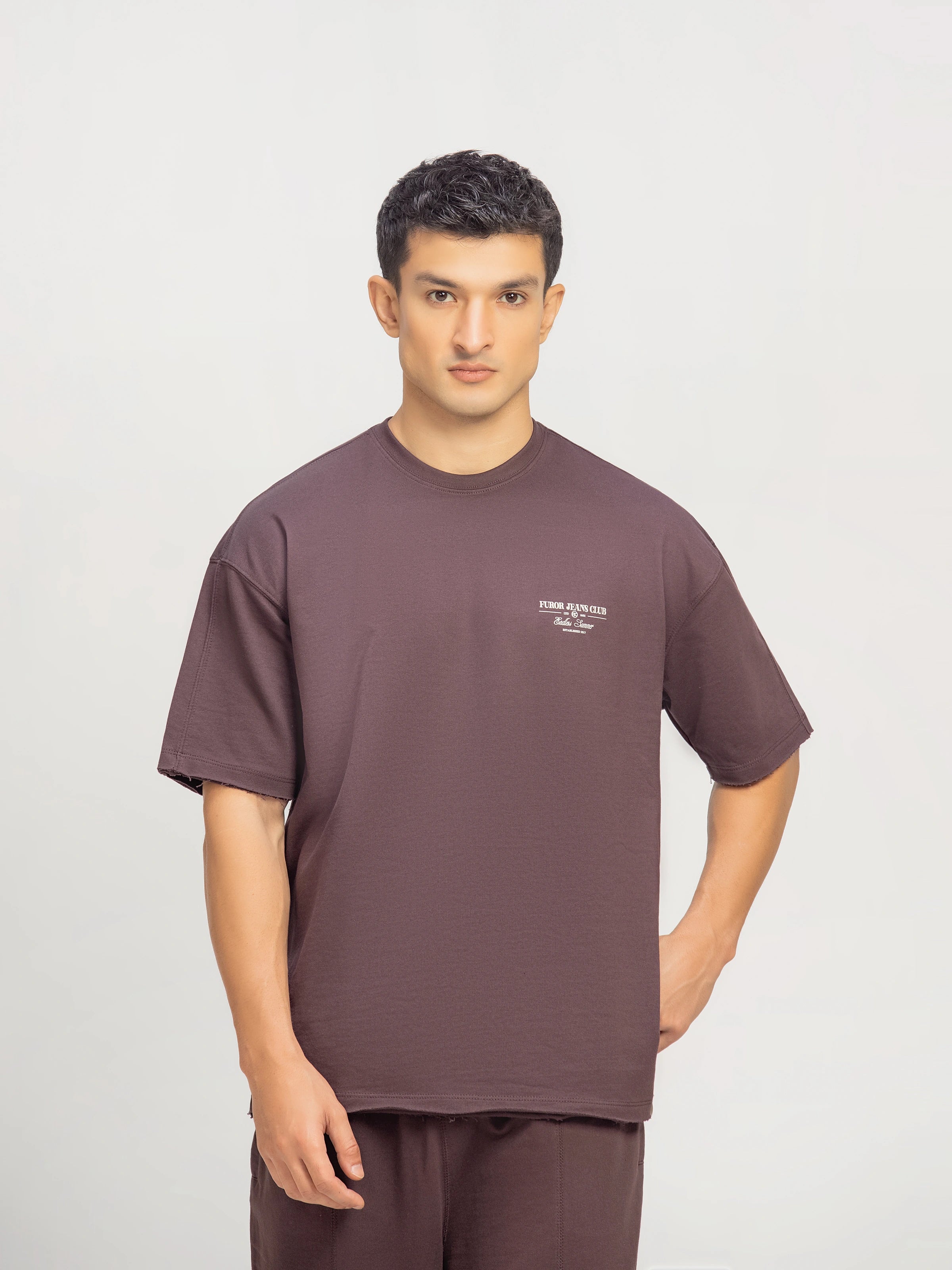 French Terry Co-ord Set Tee - FMTCS5-093