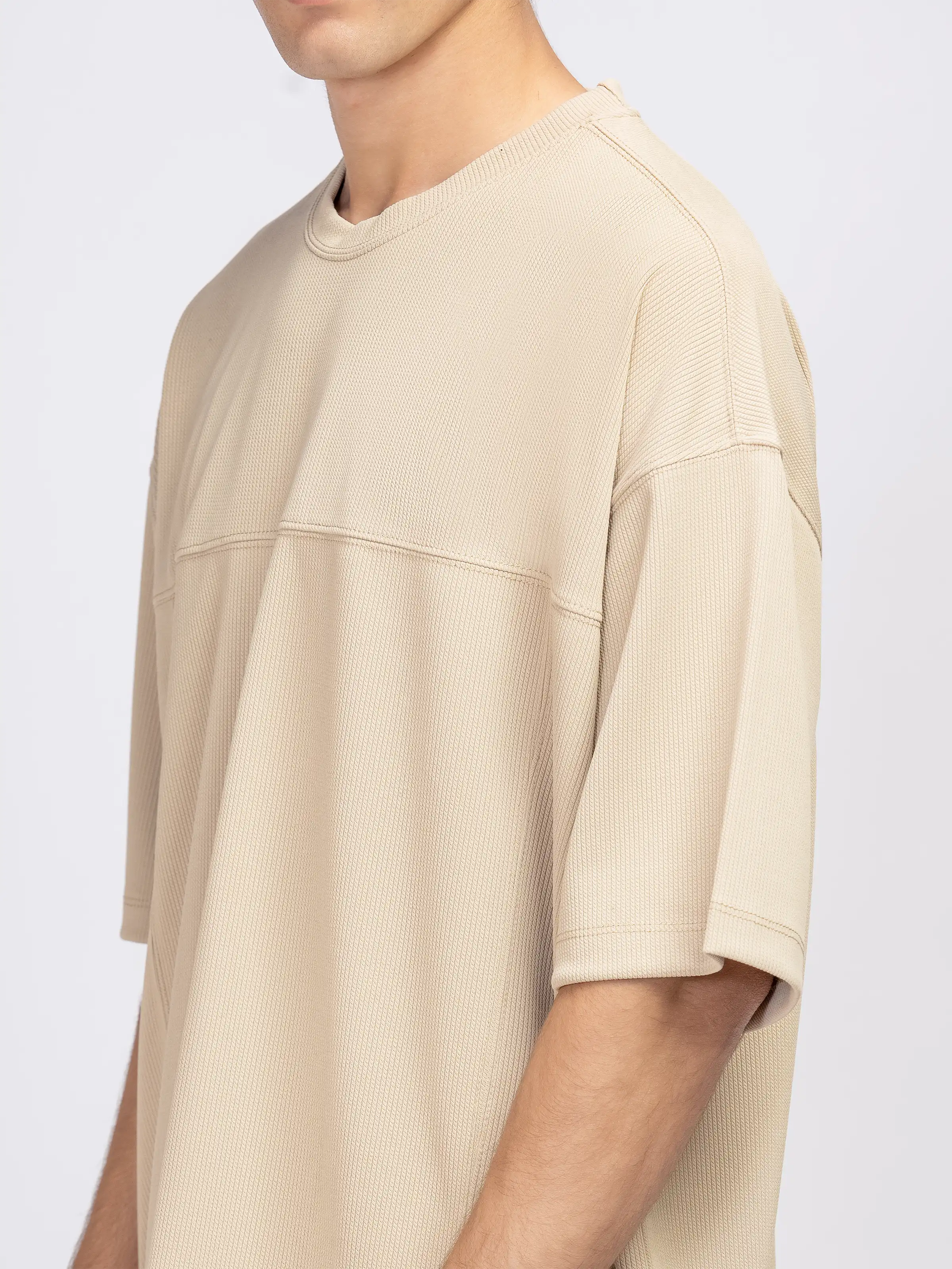 Relaxed Fit Co-ord Set Tee - FMTCS5-099