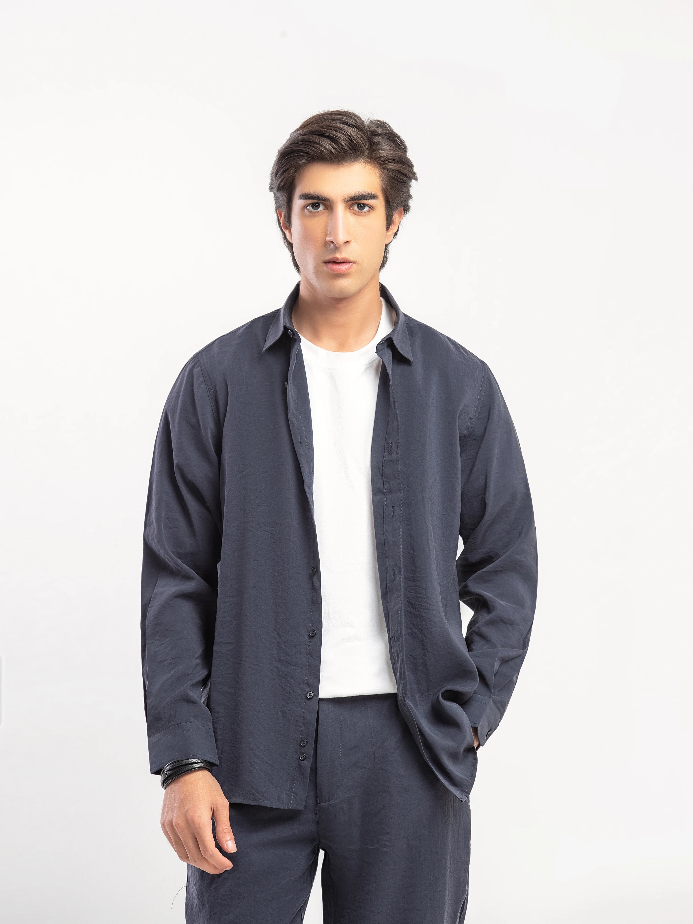 Viscose Co-ord Set Shirt - FMTCS5-104