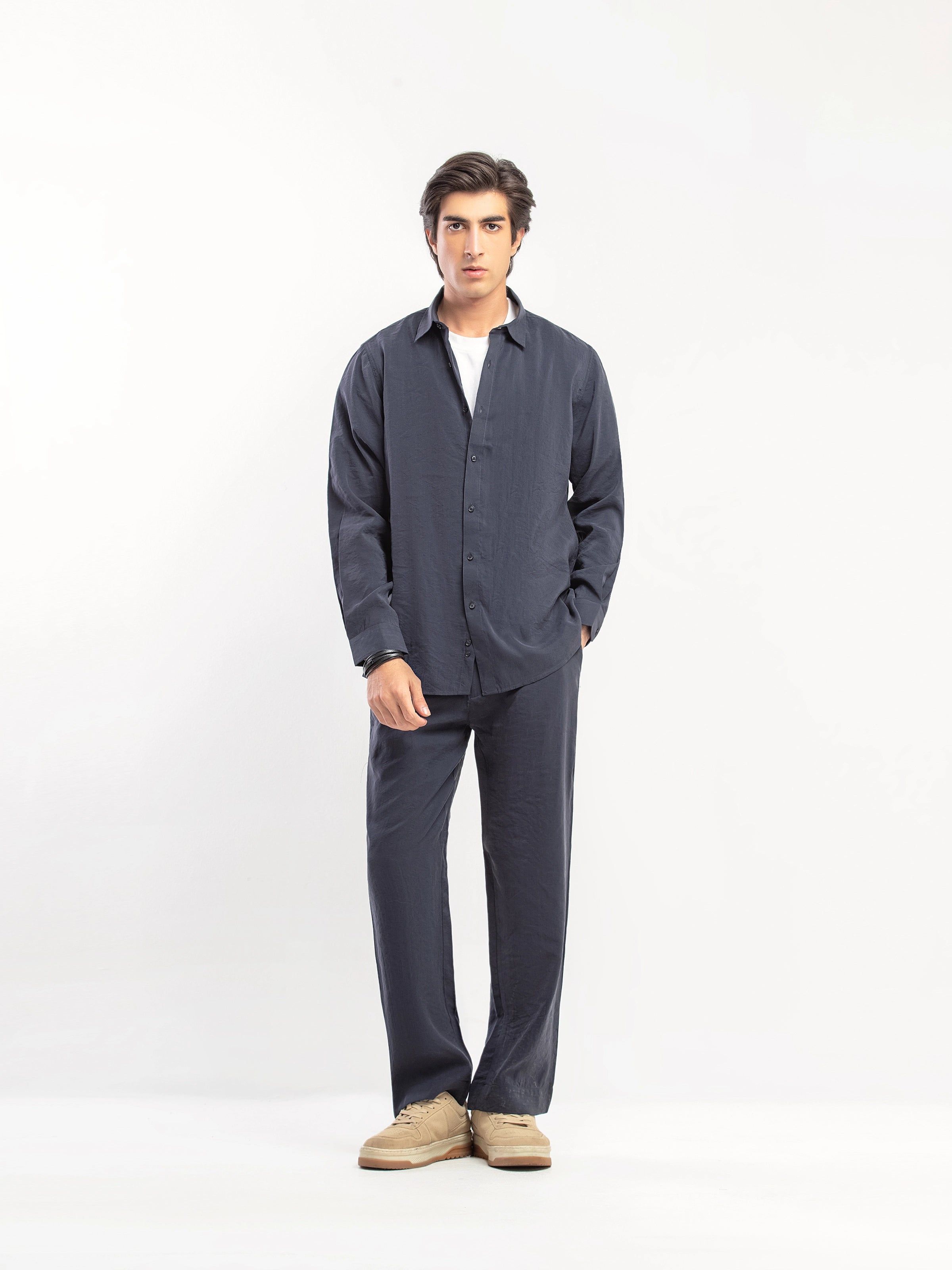 Viscose Co-ord Set Shirt - FMTCS5-104