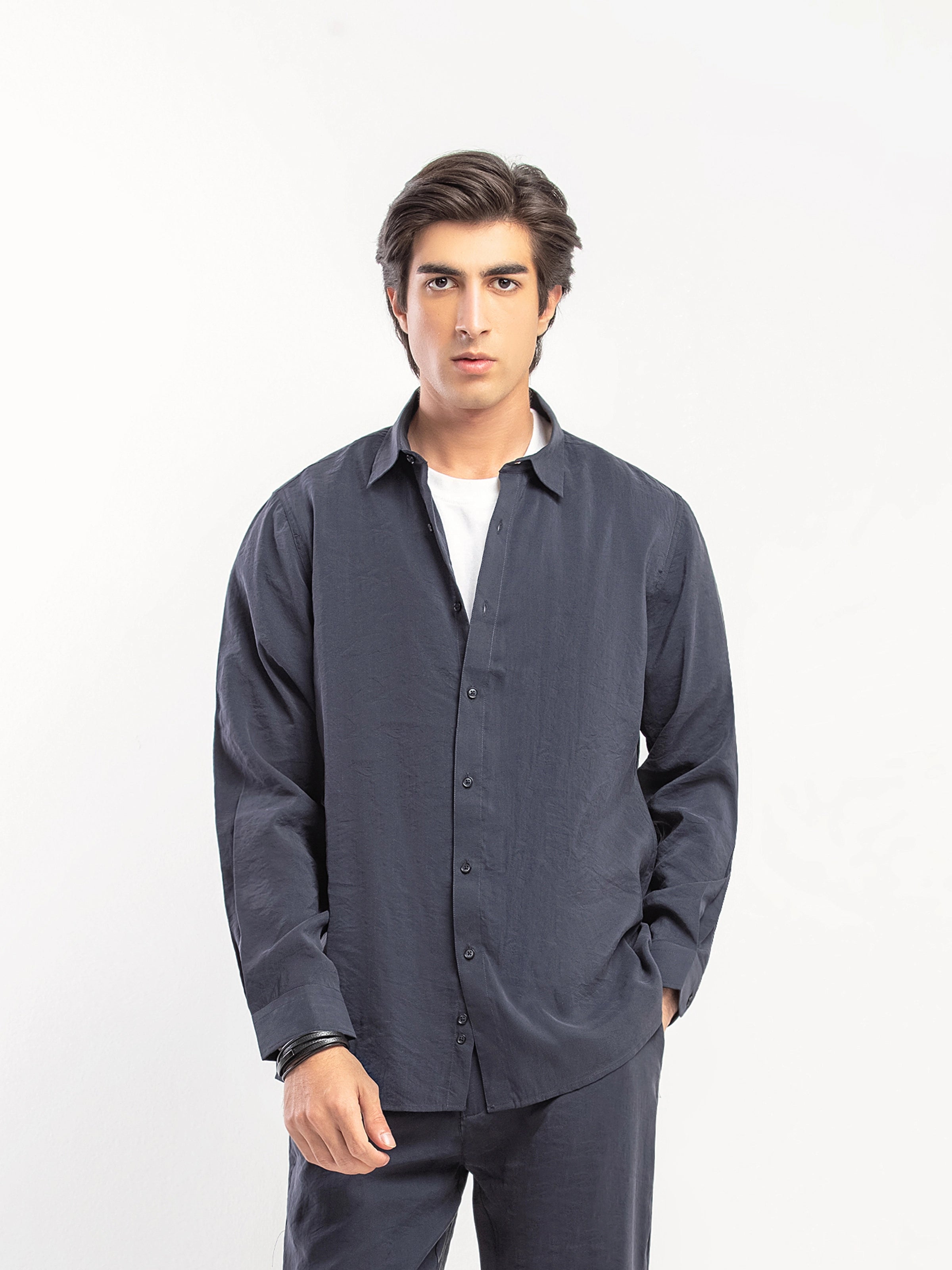 Viscose Co-ord Set Shirt - FMTCS5-104