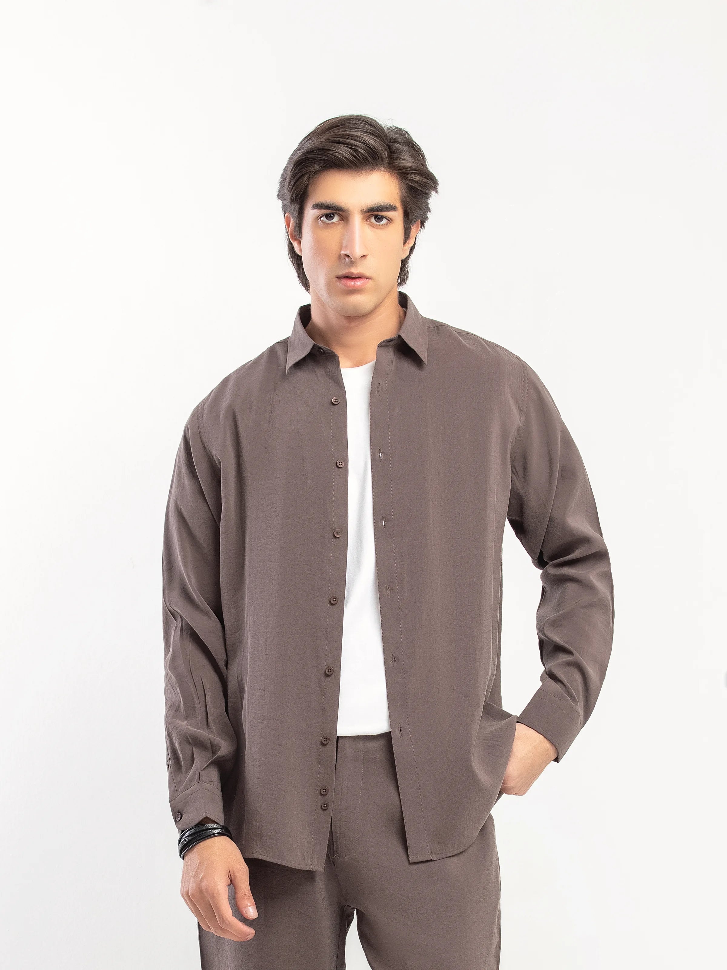 Viscose Co-ord Set Shirt - FMTCS5-105