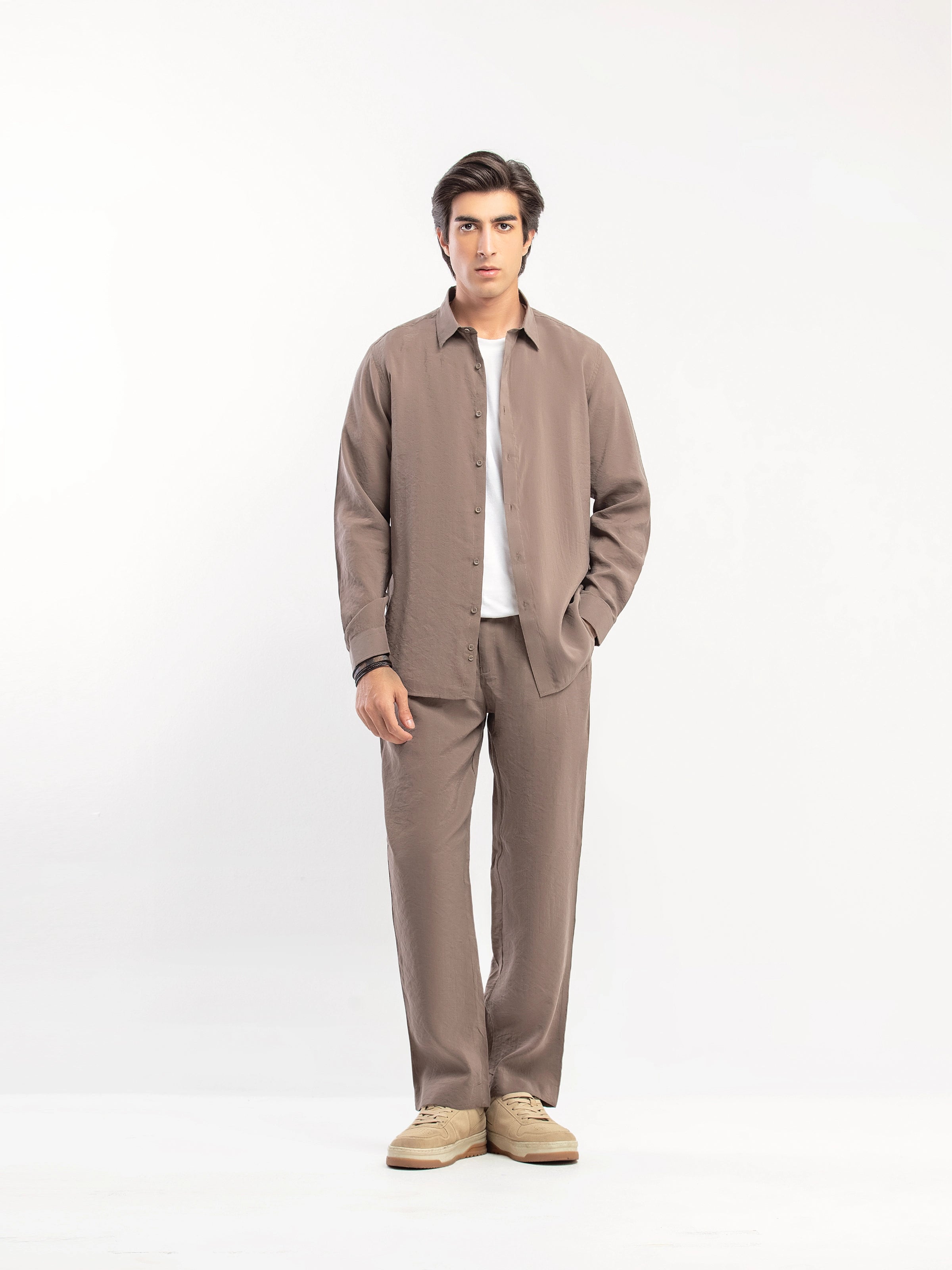 Viscose Co-ord Set Shirt - FMTCS5-106