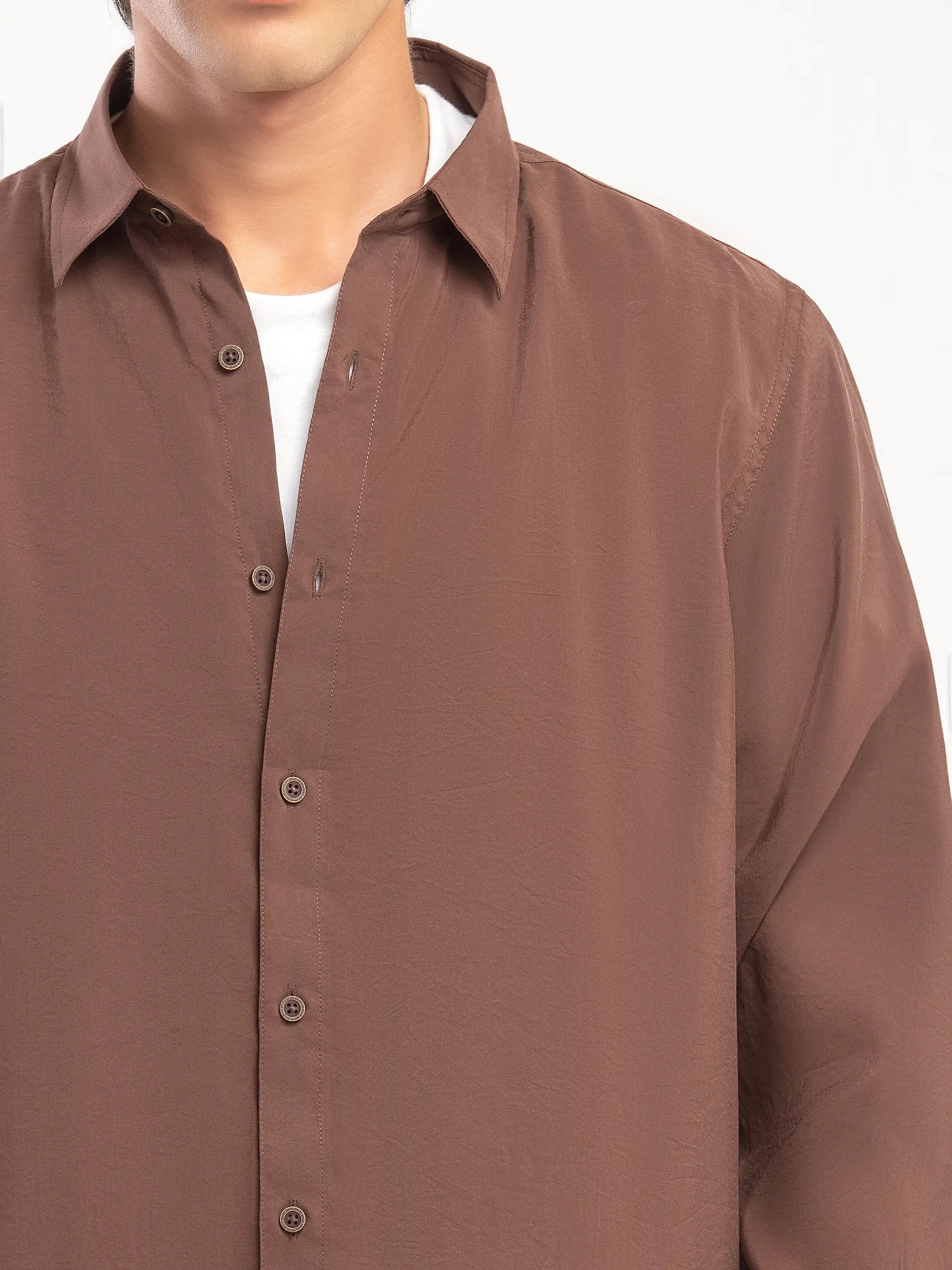 Viscose Co-ord Set Shirt - FMTCS5-107