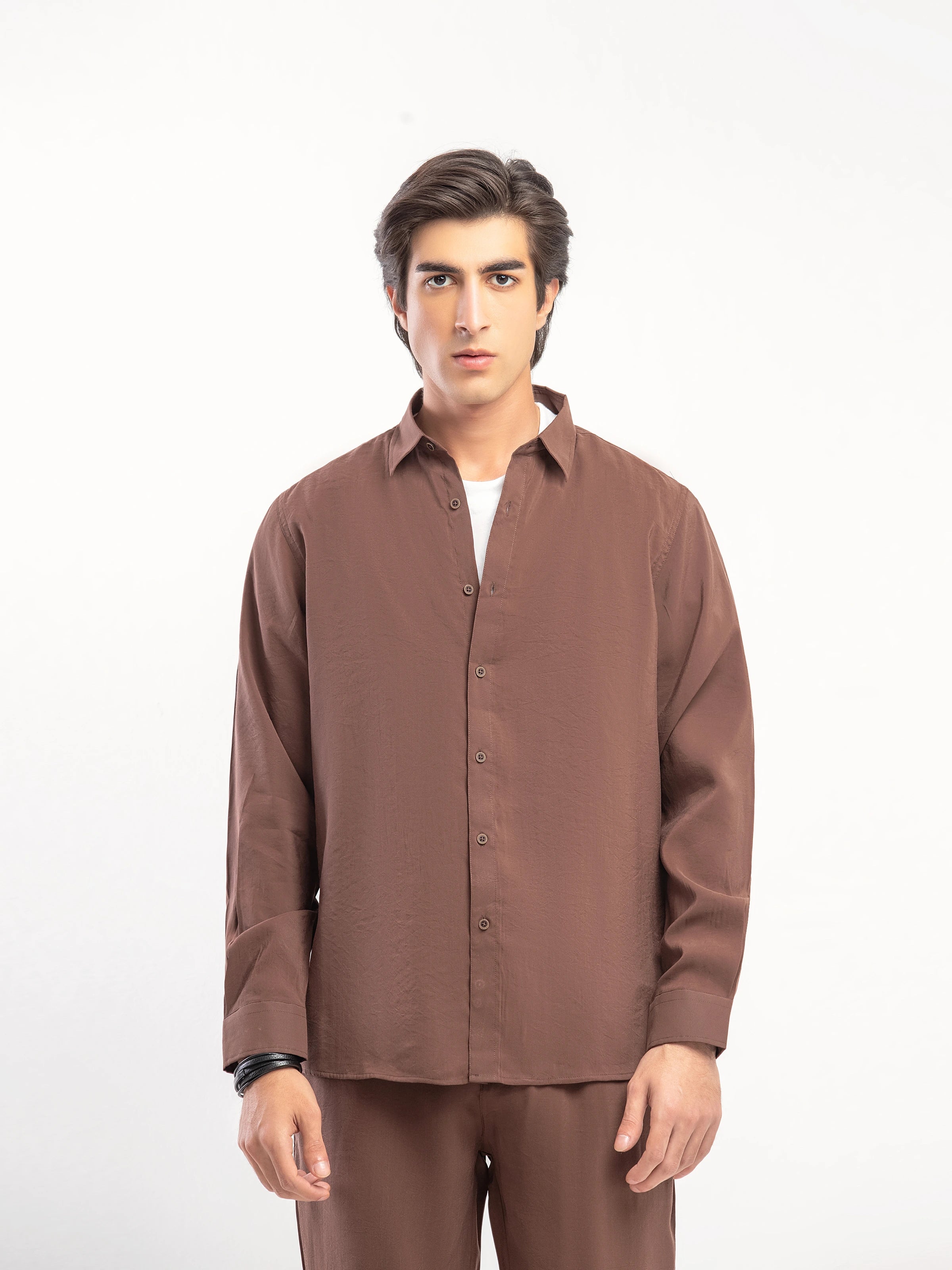 Viscose Co-ord Set Shirt - FMTCS5-107