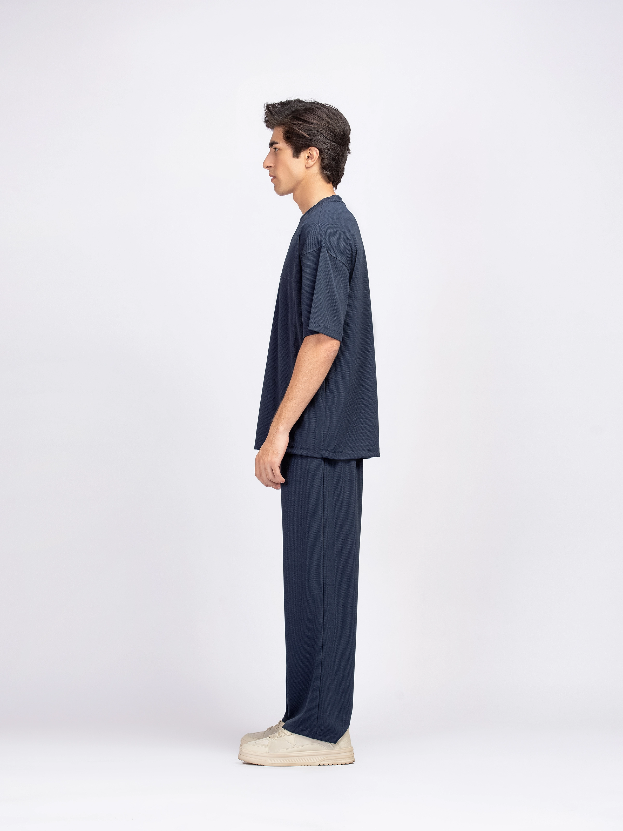 Relaxed Fit Co-ord Set Tee - FMTCS5-108