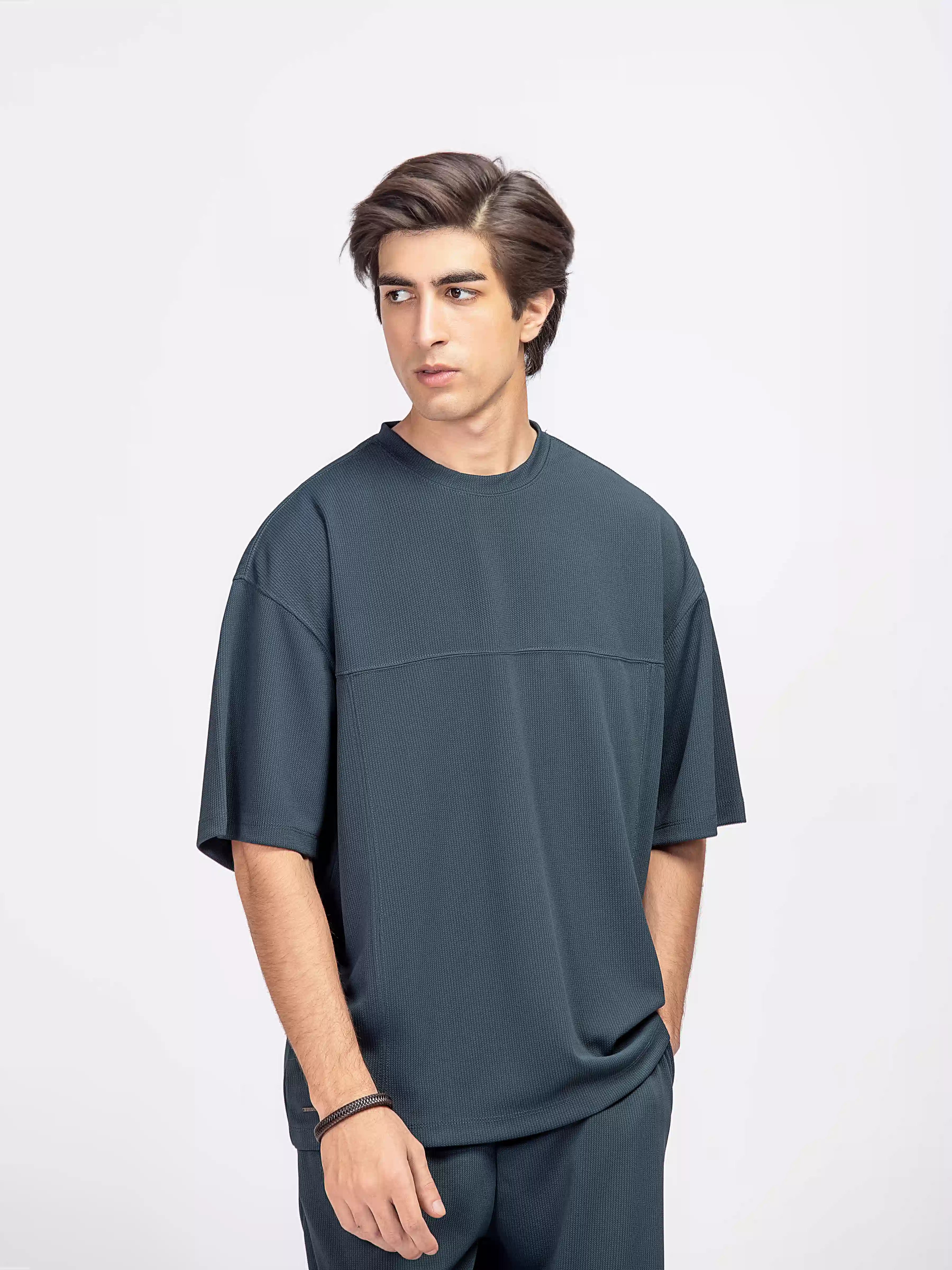 Relaxed Fit Co-ord Set Tee - FMTCS5-109