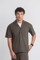 Technical Stretch Co-Ord Set Shirt