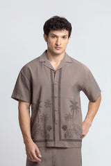 Tropical Resort Co-ord Set Shirt - FMTCS6-010