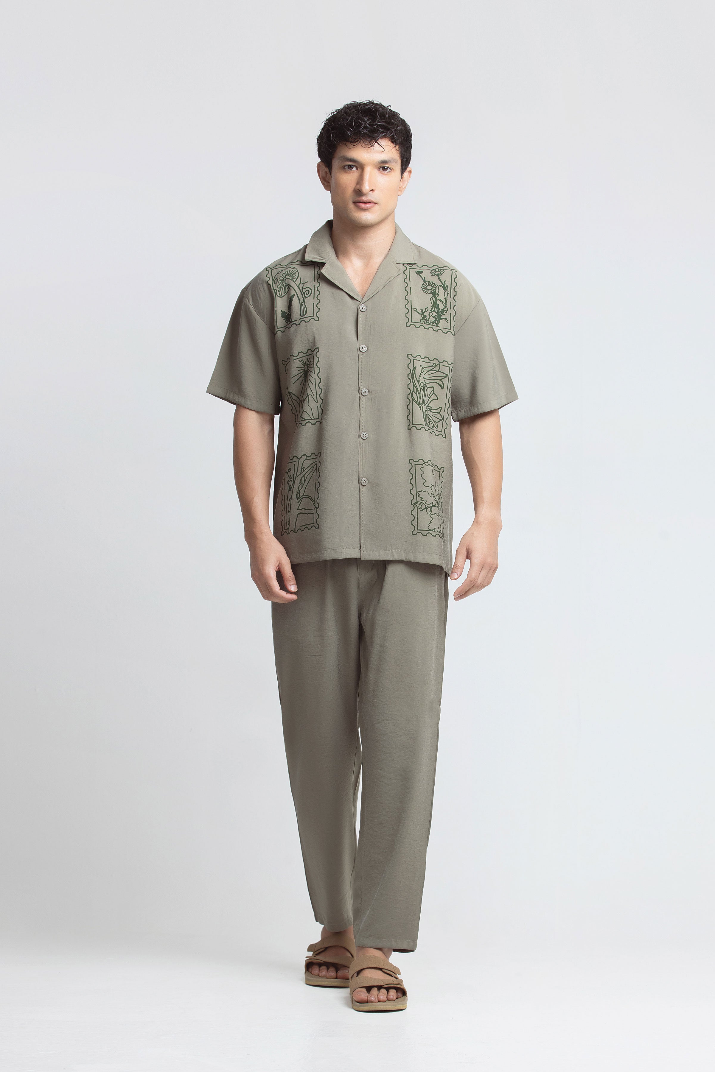 Buy FUROR Relaxed Fit Co-ord Set Shirt online - FMTCS6-012 – FURORJEANS
