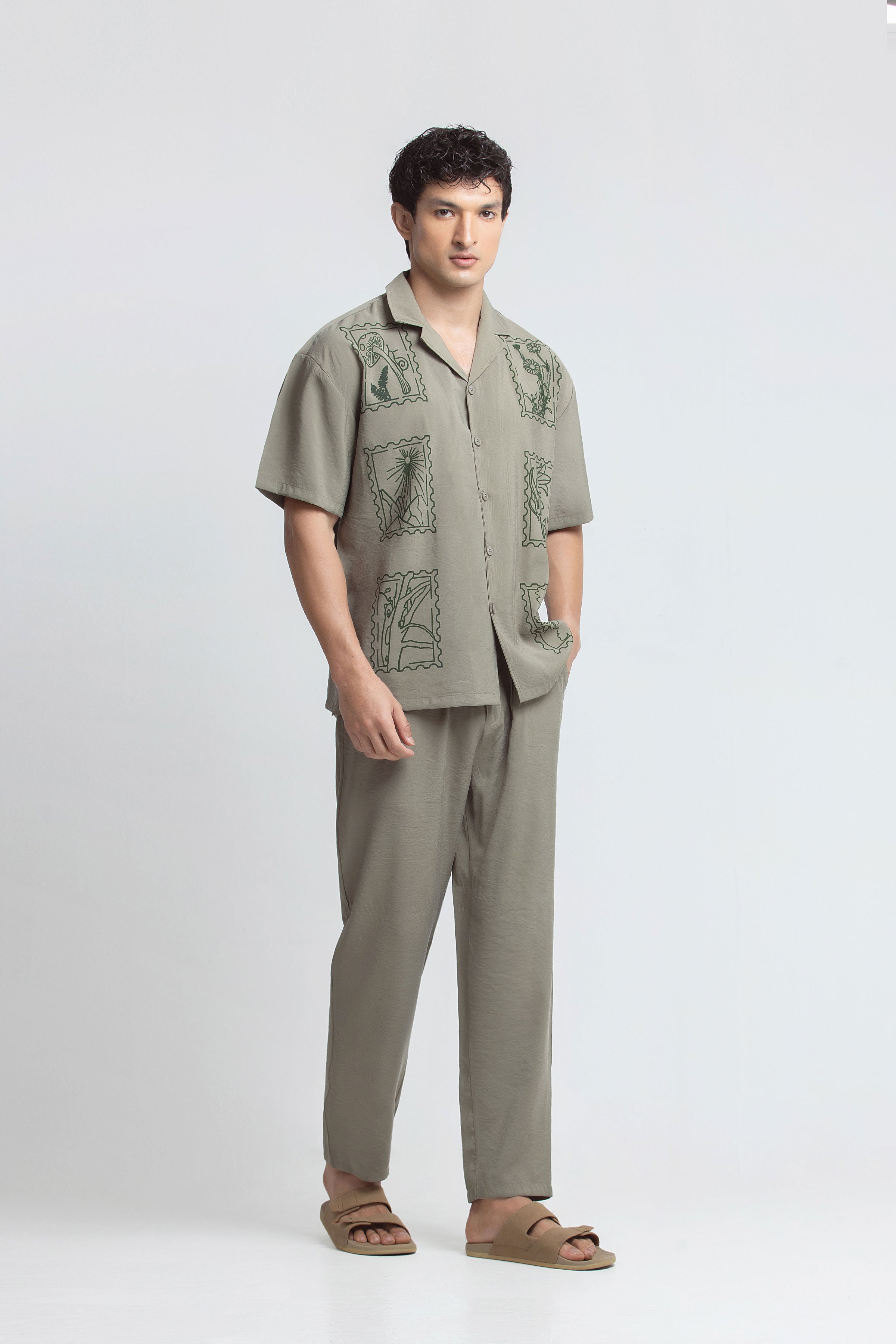 Buy FUROR Relaxed Fit Co-ord Set Shirt online - FMTCS6-012 – FURORJEANS