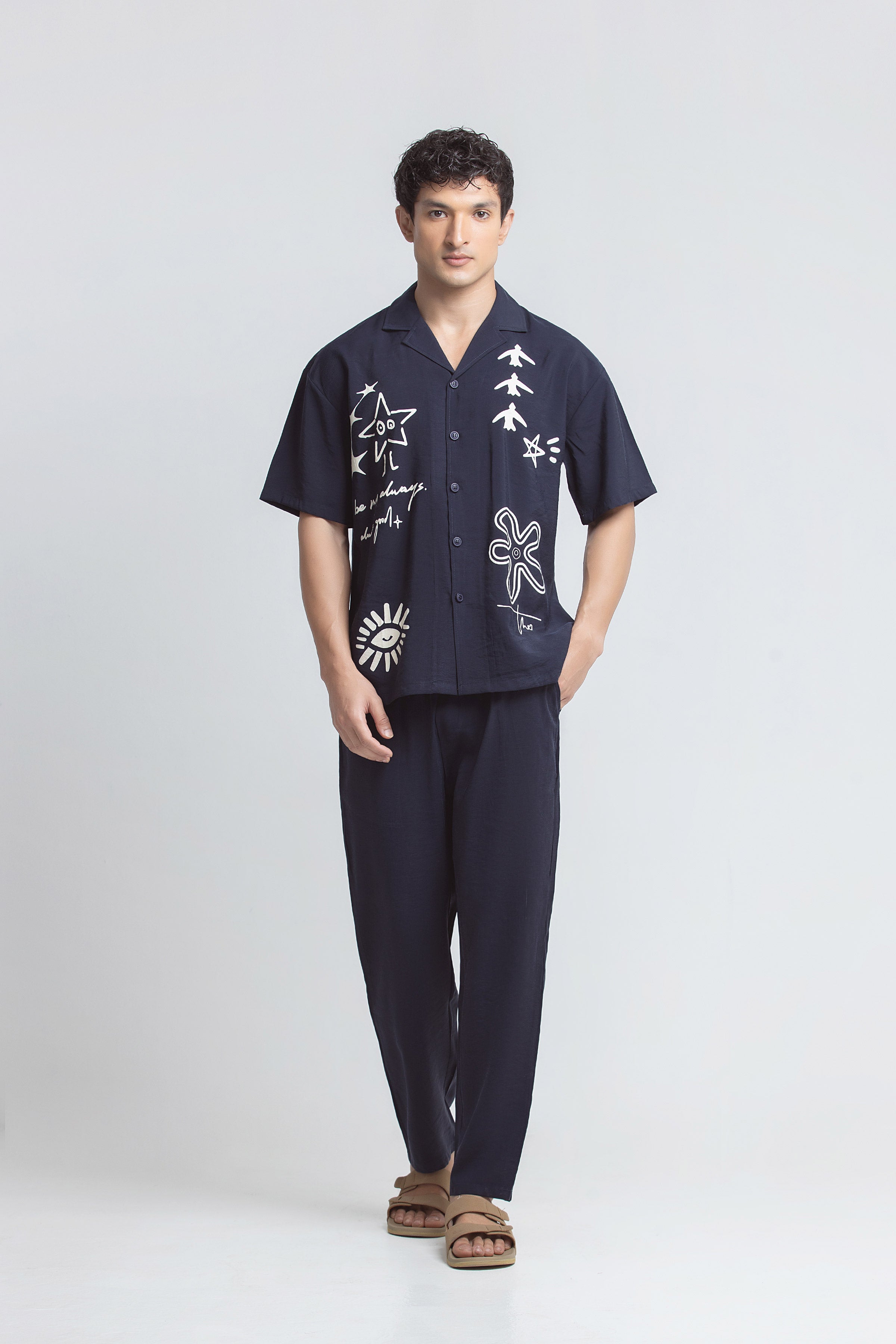 Buy FUROR Relaxed Fit Co-ord Set Shirt online - FMTCS6-014 – FURORJEANS