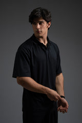 Johnny Collar Co-Ord Set Polo - FMTCS6-111