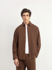 Canvas Co-ord Set Shirt - FMTCS6-122