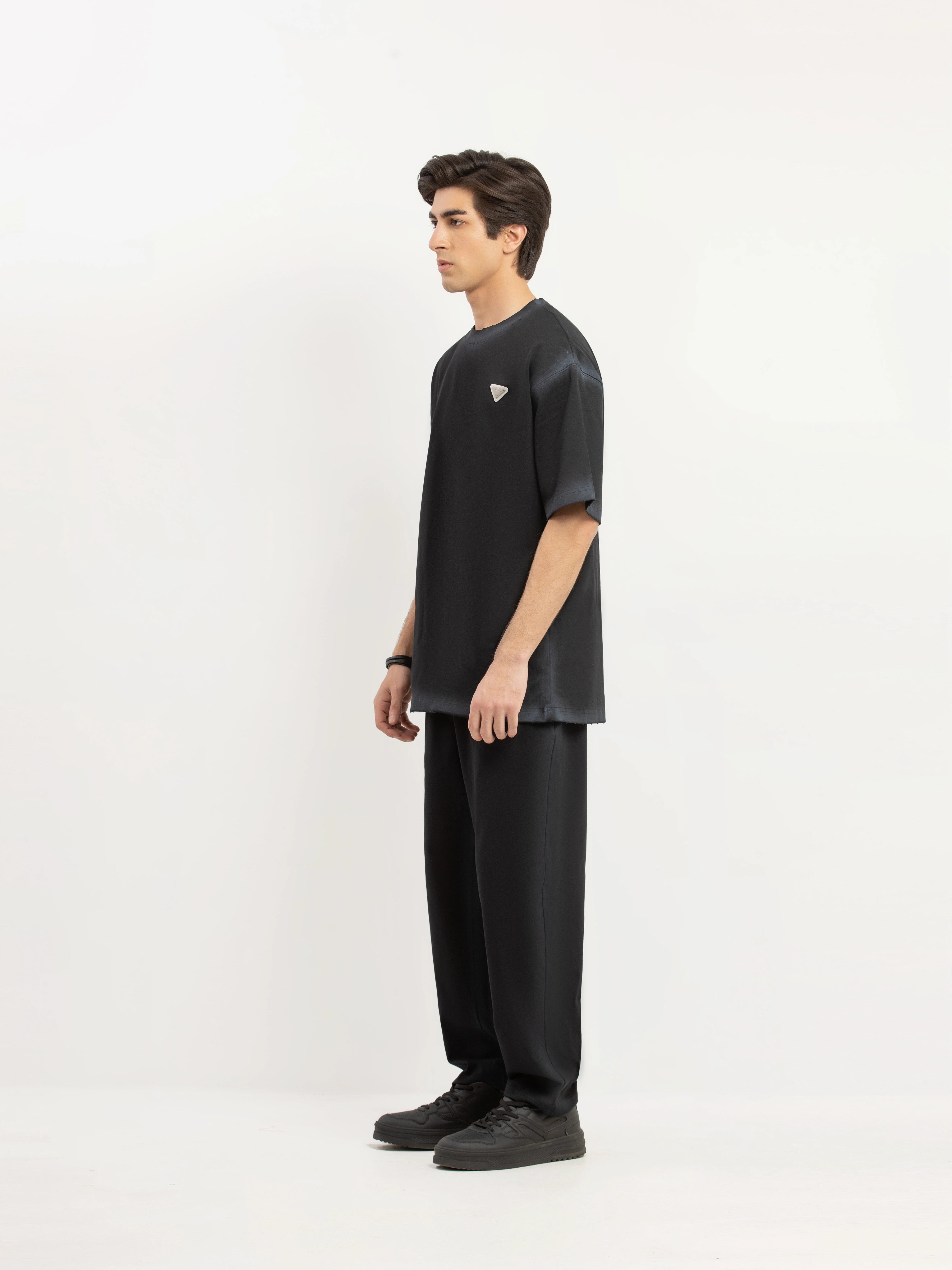 Buy FUROR Interlock Co-ord Set Tee online - FMTCS6-133 – FURORJEANS