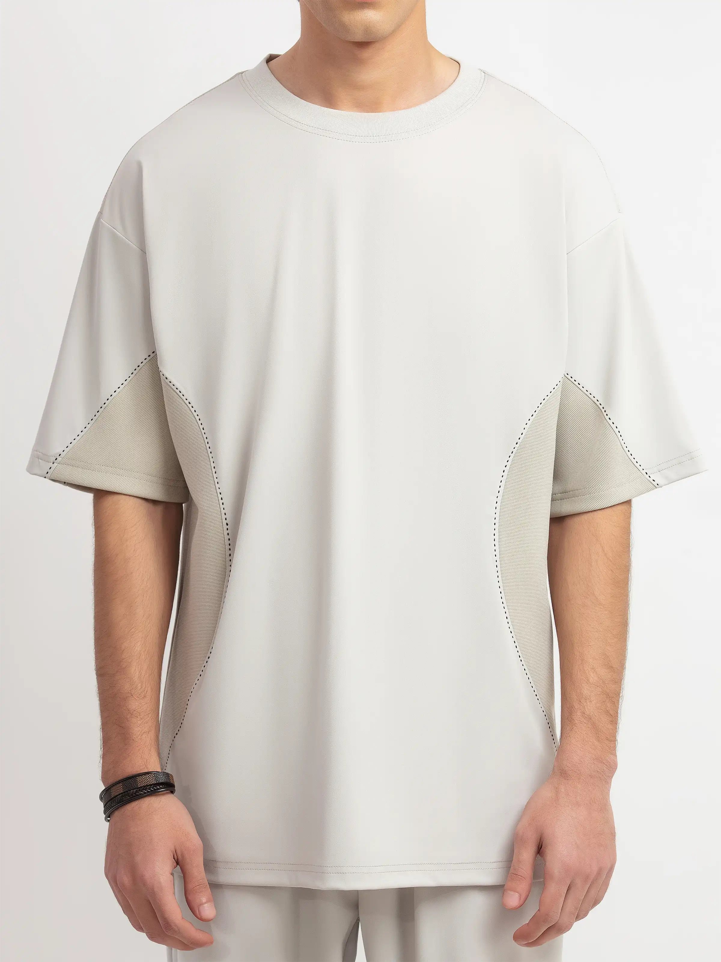 Buy FUROR Interlock Co-ord Set Tee online - FMTCS6-143 – FURORJEANS