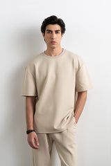 Drop-Shoulder Co-ord Set Tee - FMTCS6-201